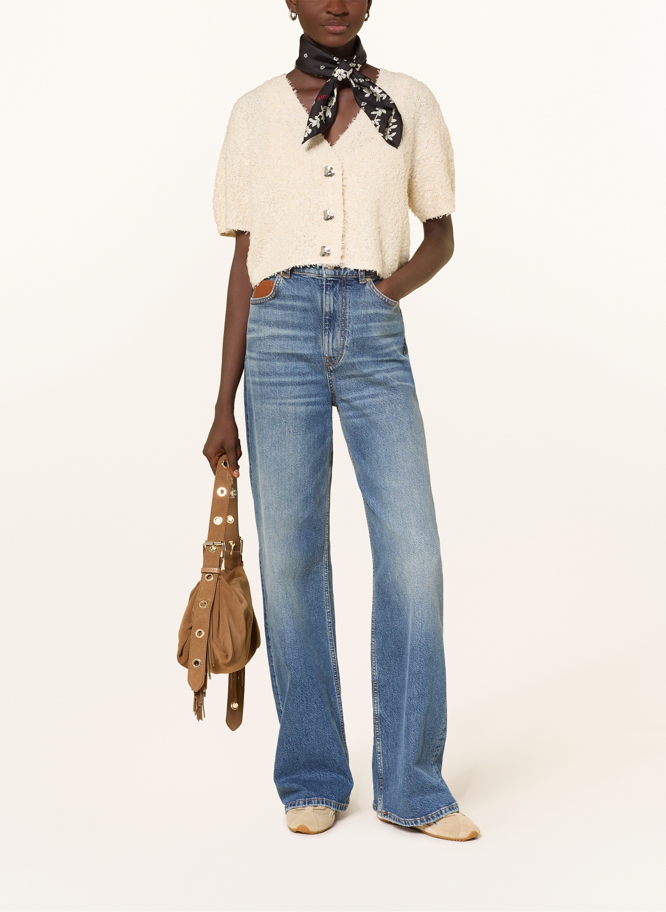 MRS & HUGS kardigan: KREMOWY