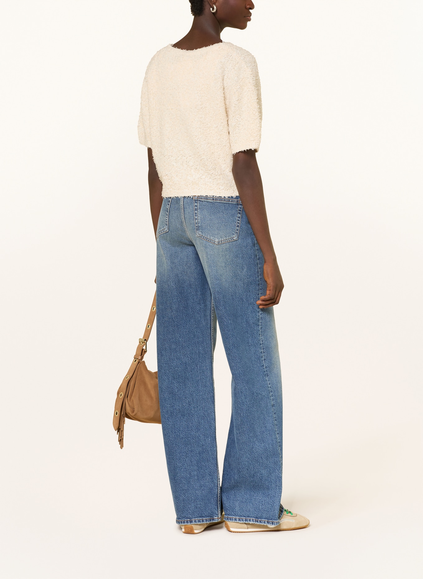 MRS & HUGS kardigan: KREMOWY