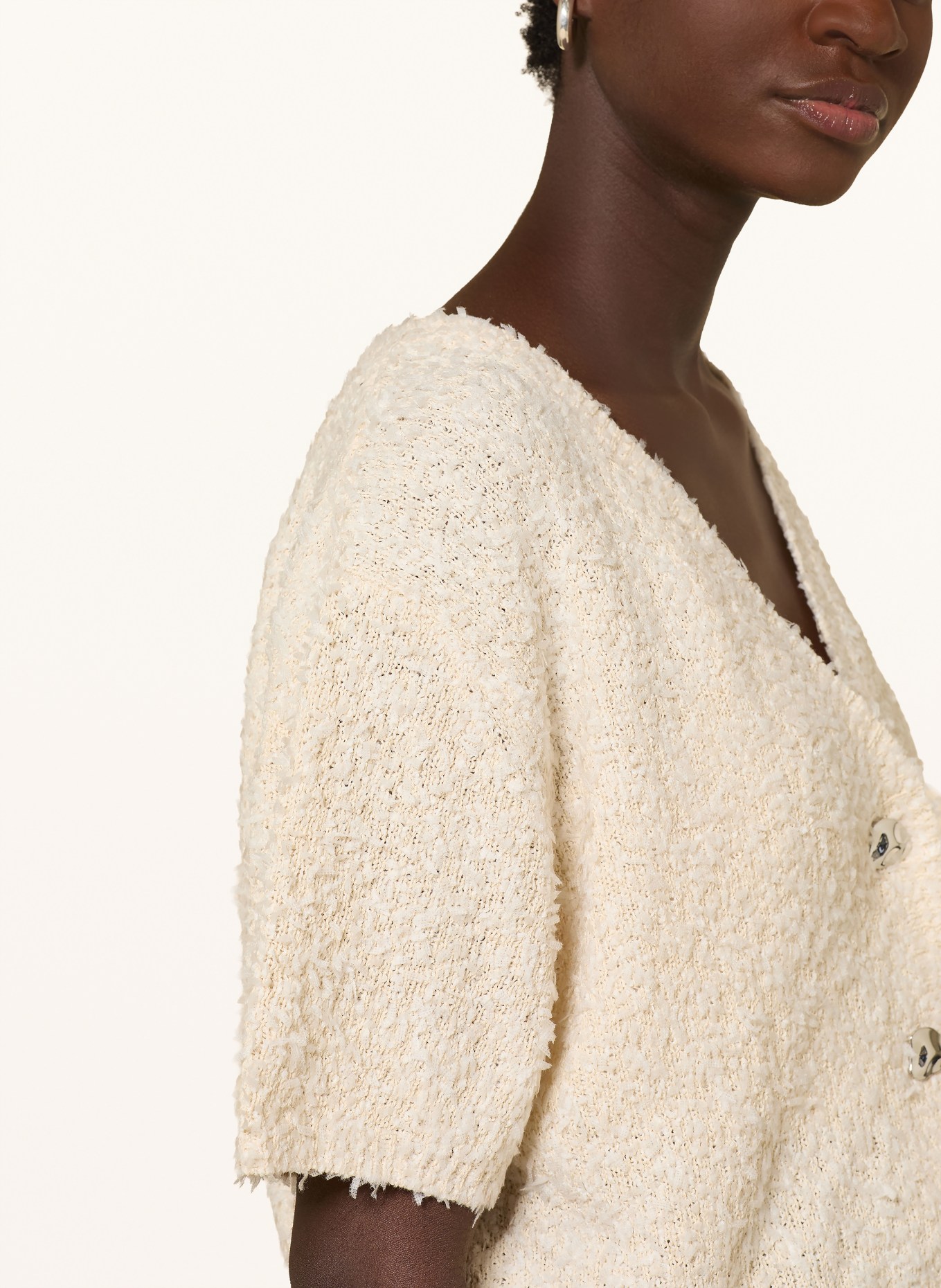 MRS & HUGS kardigan: KREMOWY