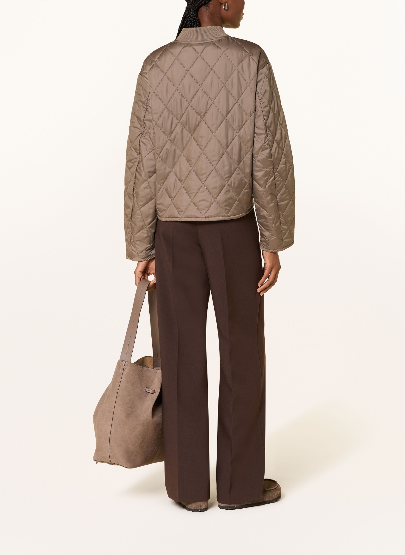 Marc O'Polo veste matelassée: MARRON