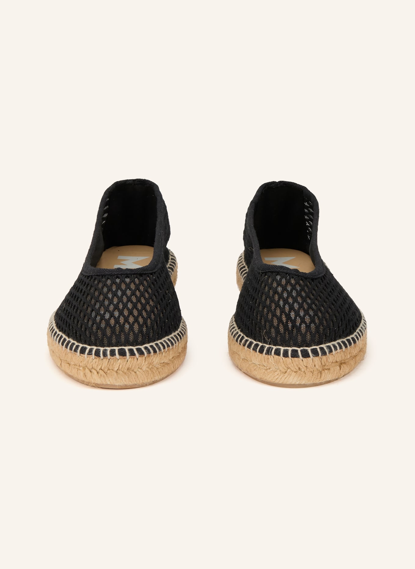 MANEBÍ espadryle: CZARNY