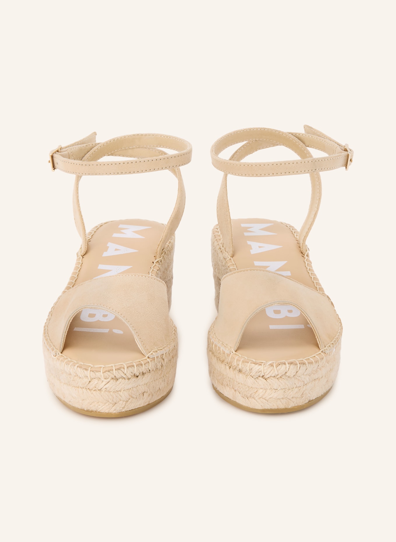 MANEBÍ Wedges: BEIGE