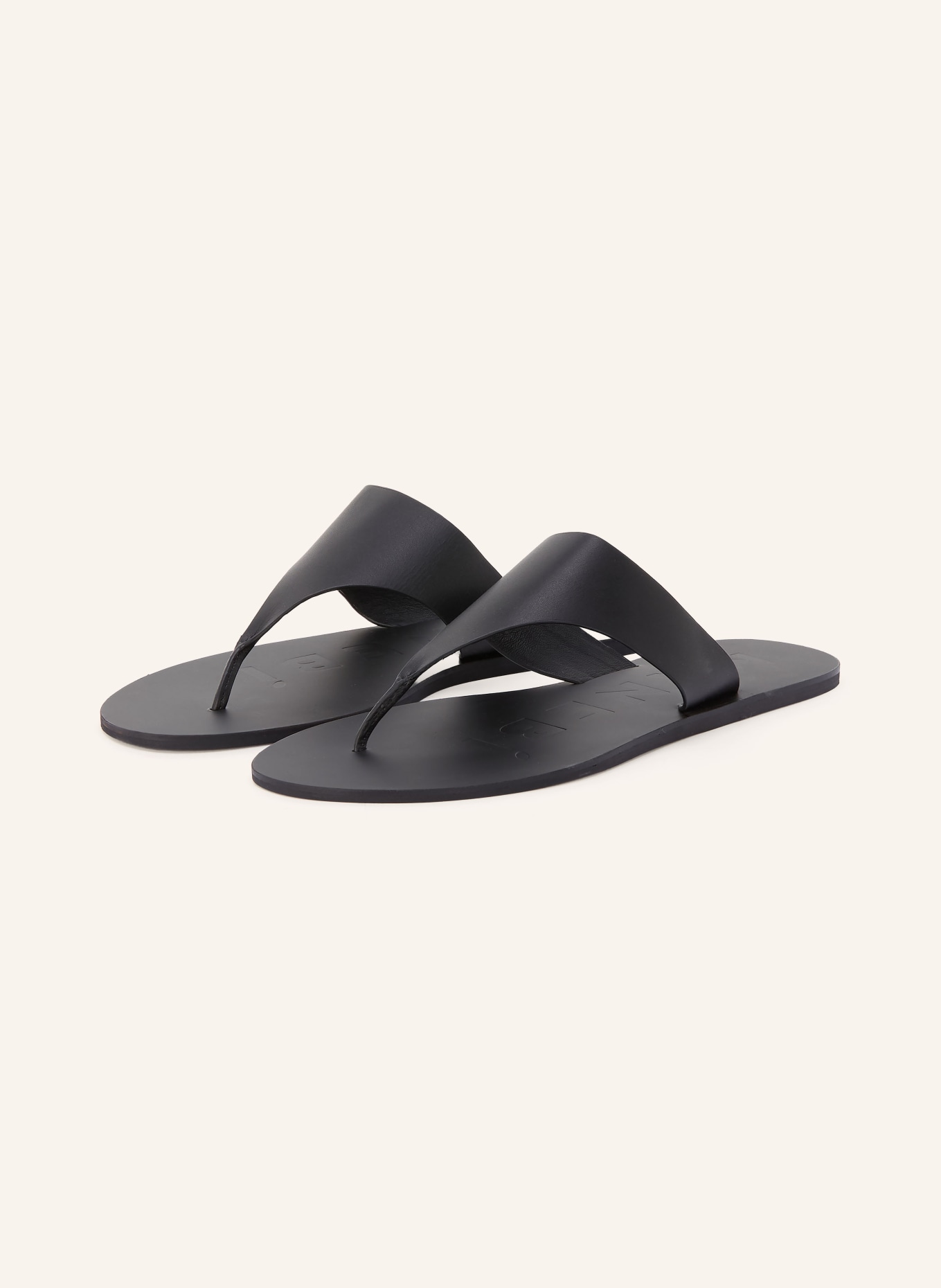 MANEBÍ Zehentrenner: SCHWARZ