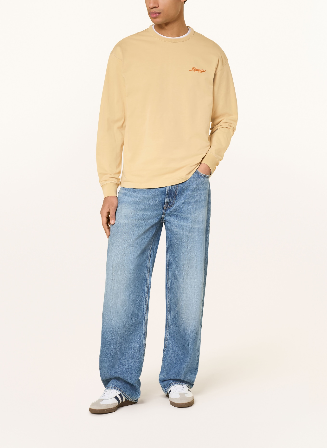 NAPAPIJRI Sweat-shirt S-UYUNI: BEIGE