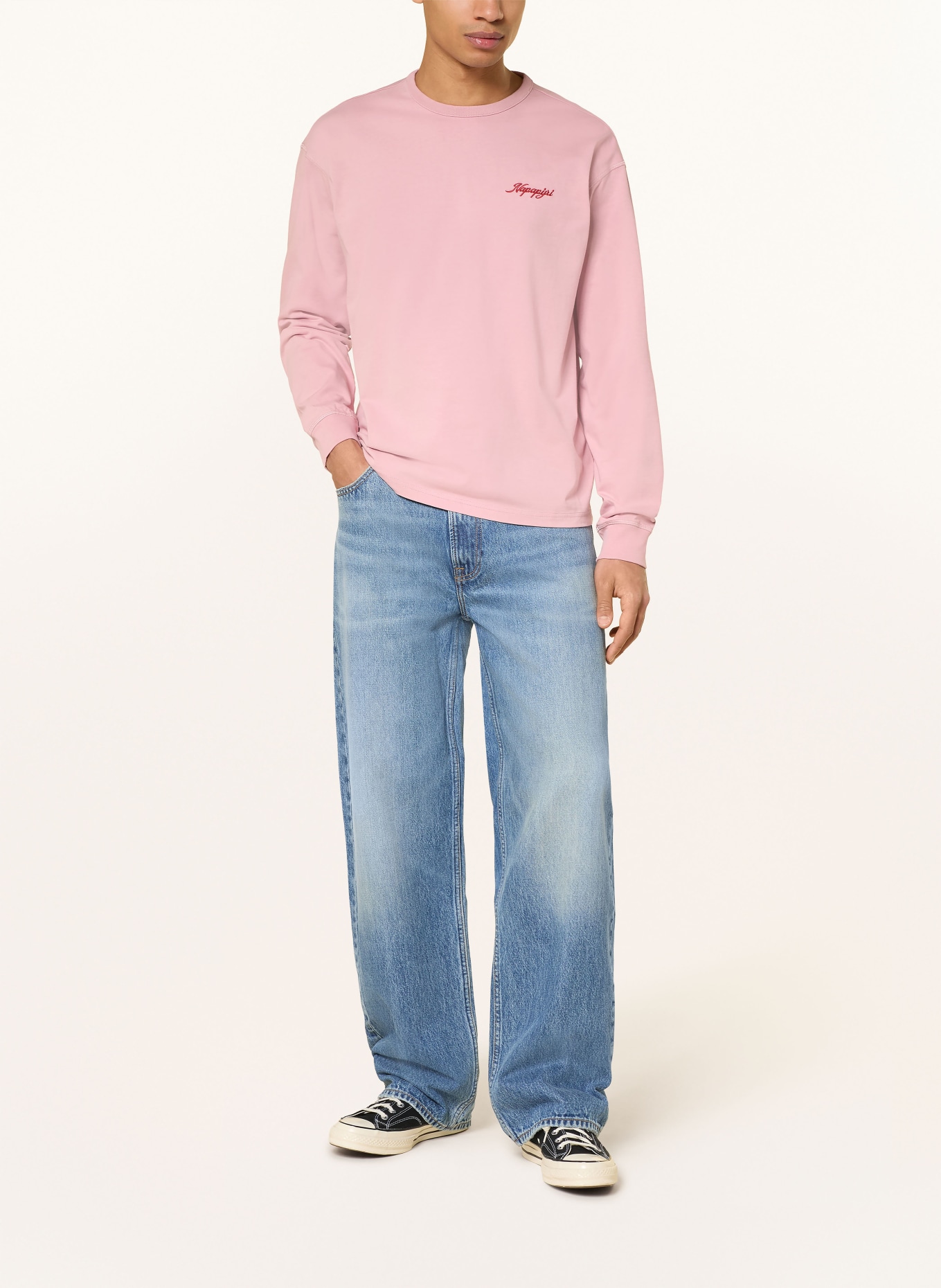 NAPAPIJRI Sweat-shirt S-UYUNI: ROSE