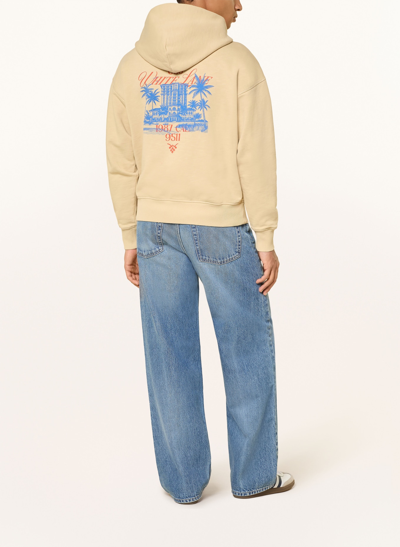 NAPAPIJRI Veste sweat oversize B-UYUNI: BEIGE