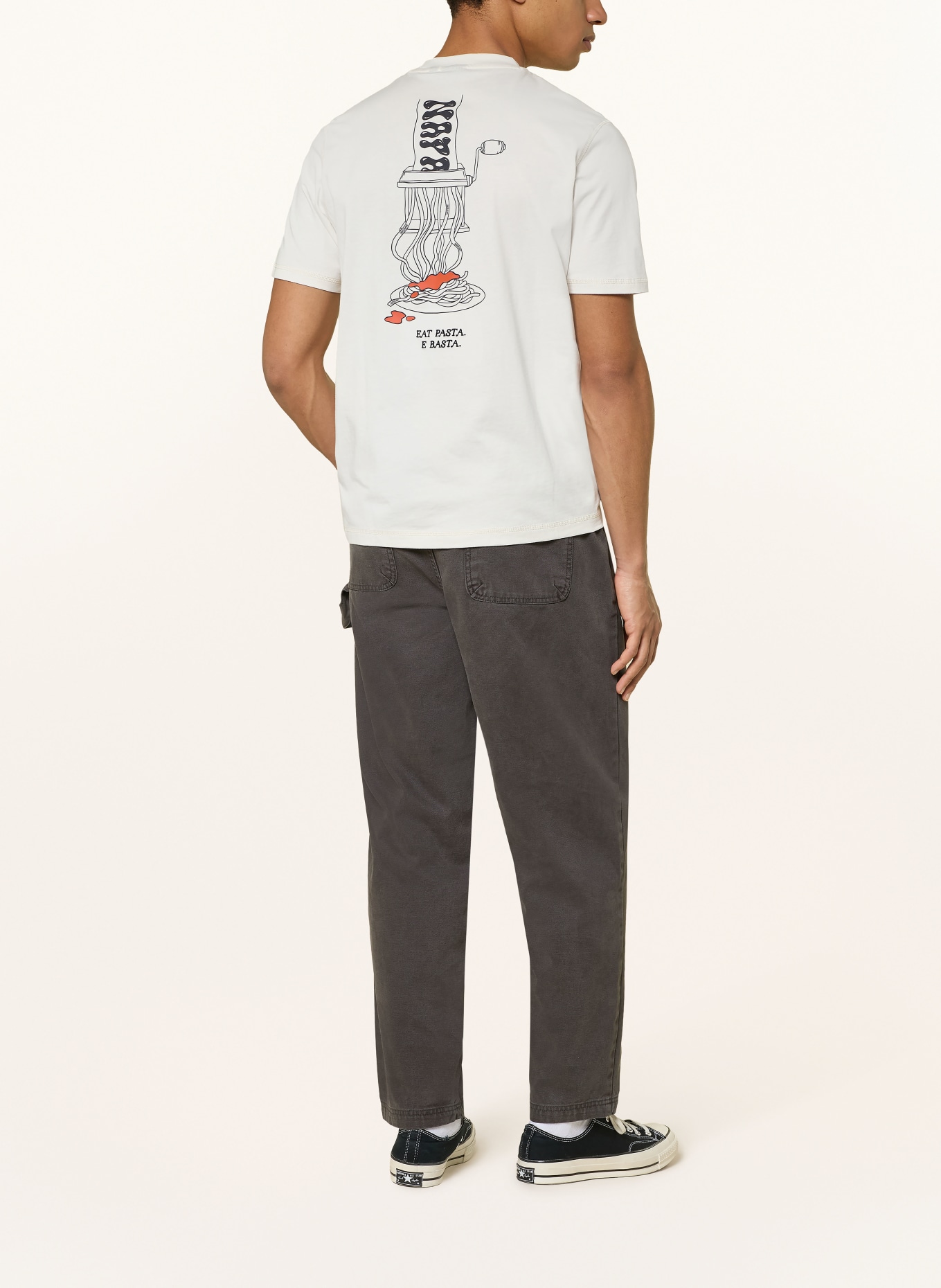 NAPAPIJRI SOL T-shirt: WHITE / BLACK