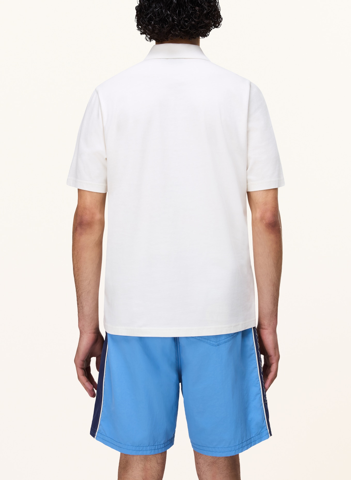 NAPAPIJRI Jersey-Poloshirt E-NEDLES: ECRU