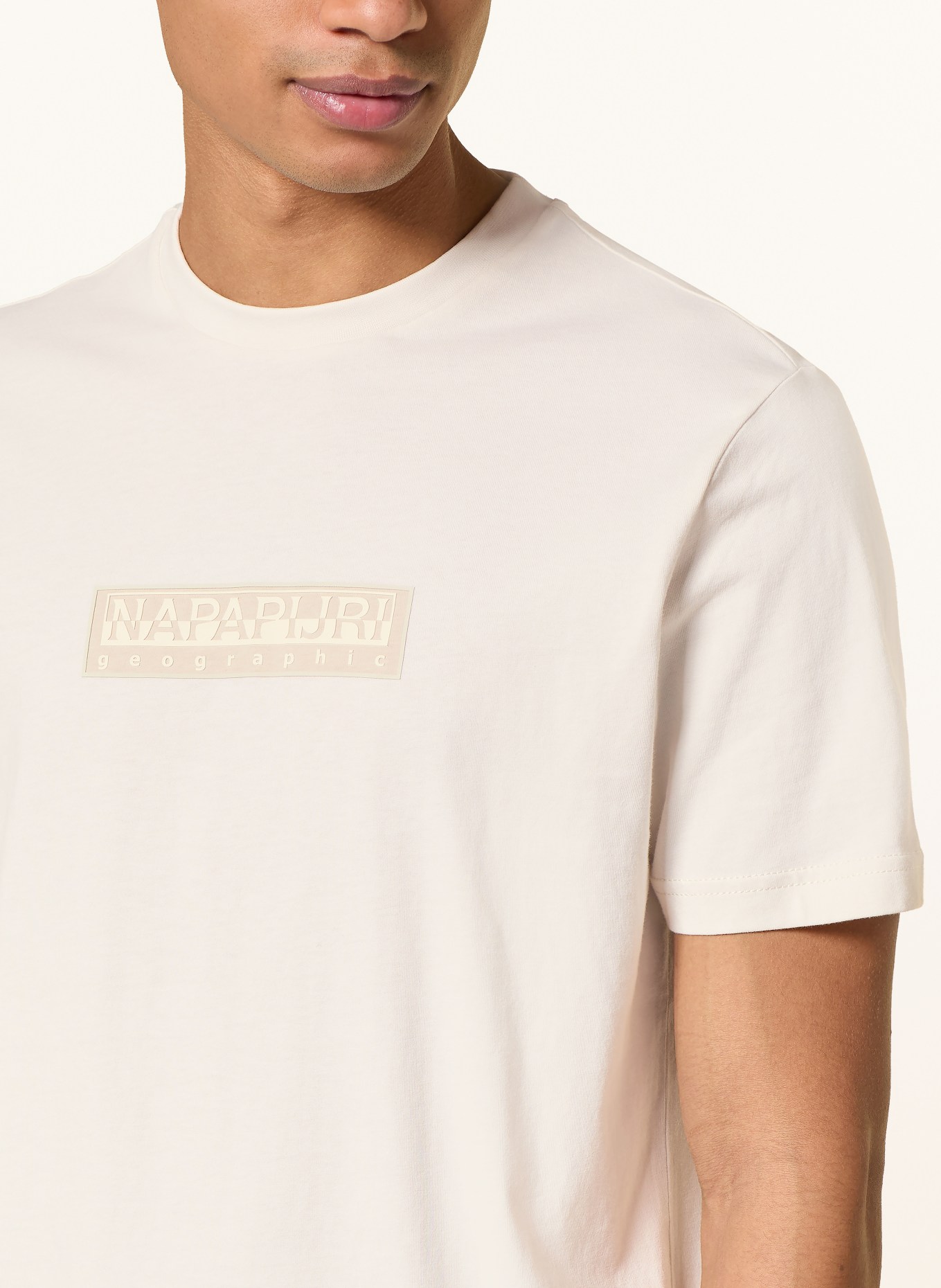 NAPAPIJRI T-Shirt S-BOX: WEISS