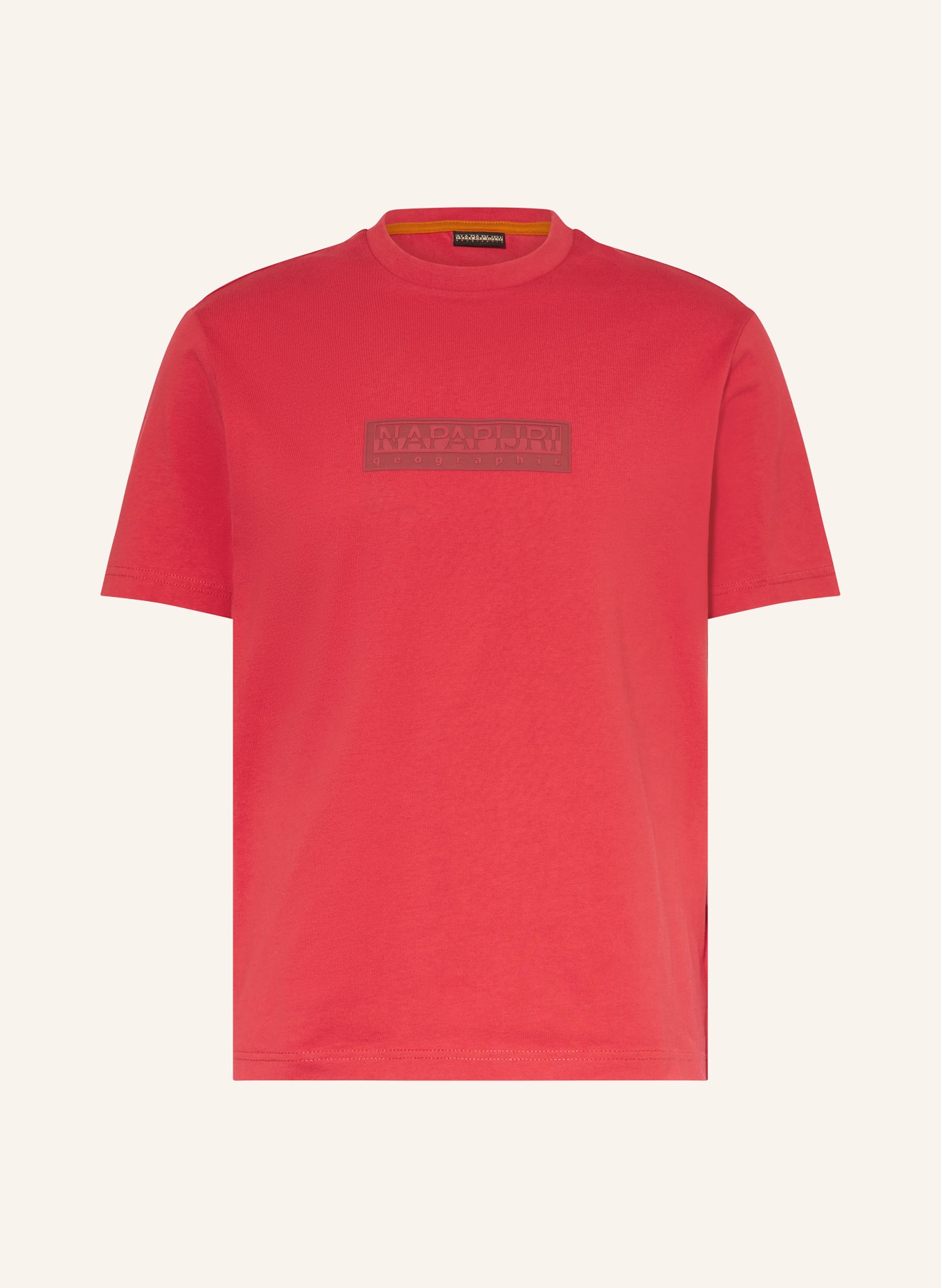 NAPAPIJRI T-shirt S-BOX: RED