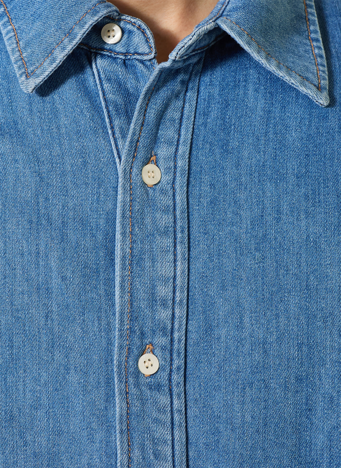 JOOP! JEANS Jeanshemd JAVIO Comfort Fit: BLAU