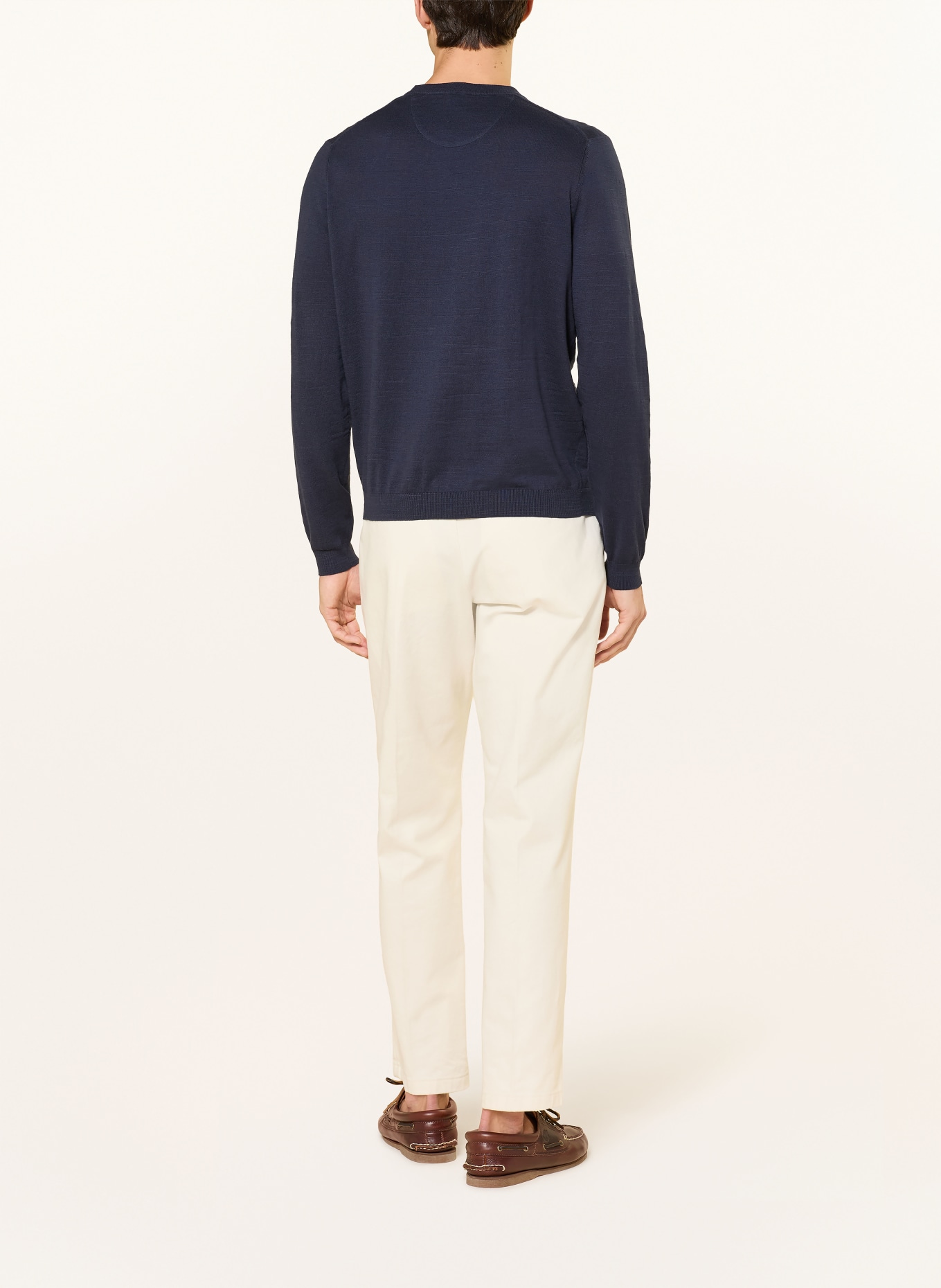 FYNCH-HATTON Pullover: DUNKELBLAU