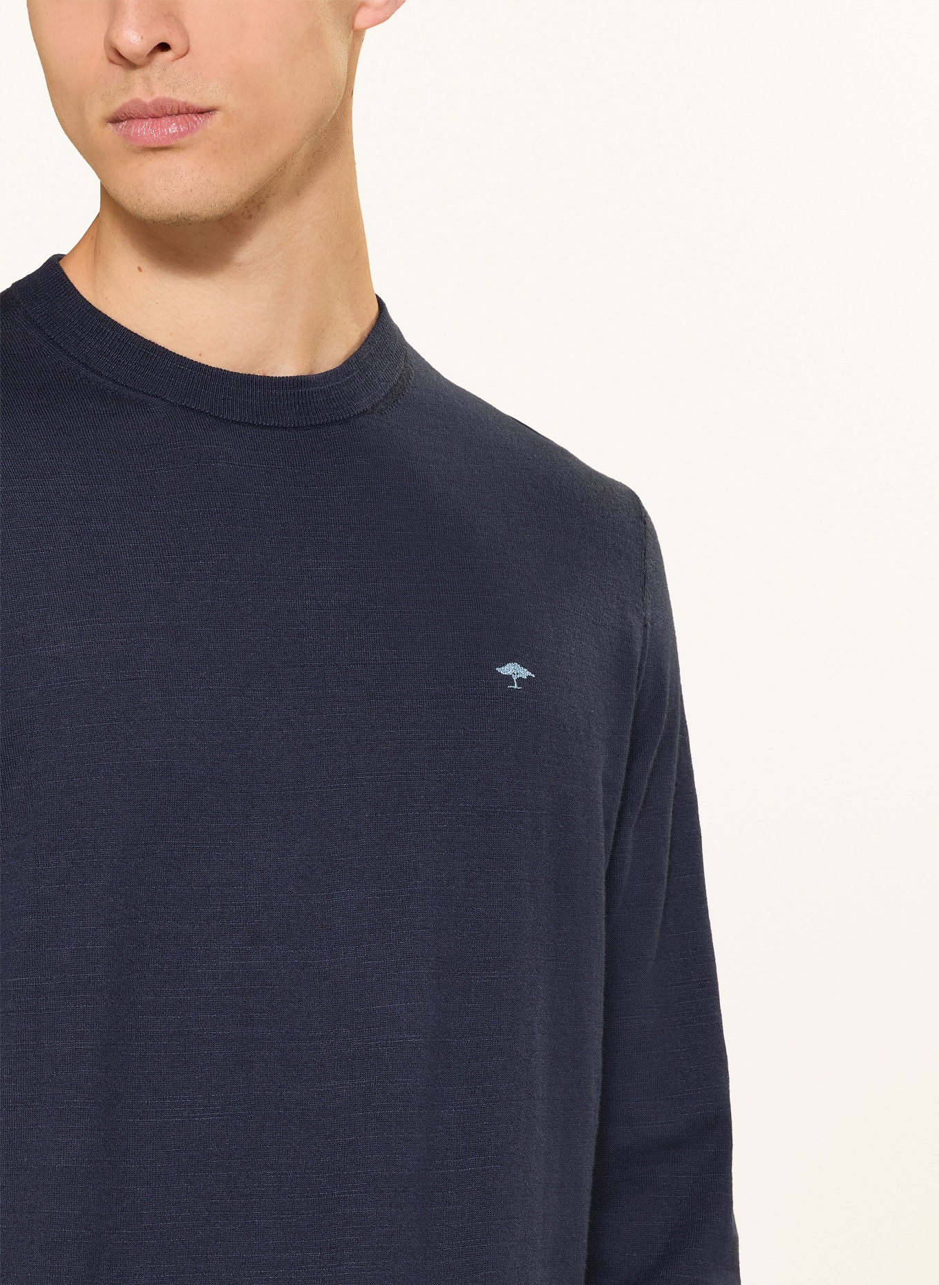 FYNCH-HATTON Pullover: DUNKELBLAU