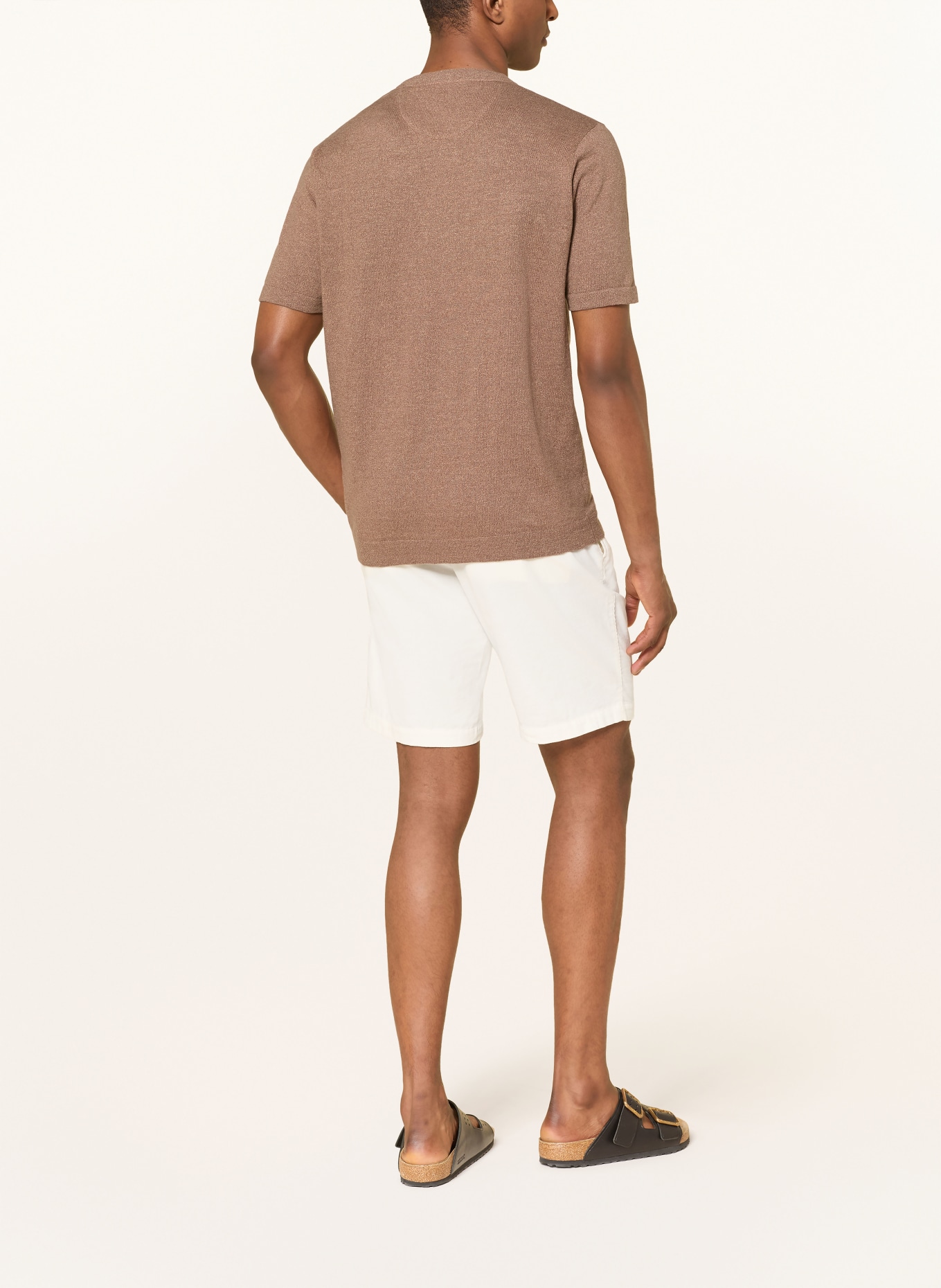 FYNCH-HATTON Strickshirt: BRAUN