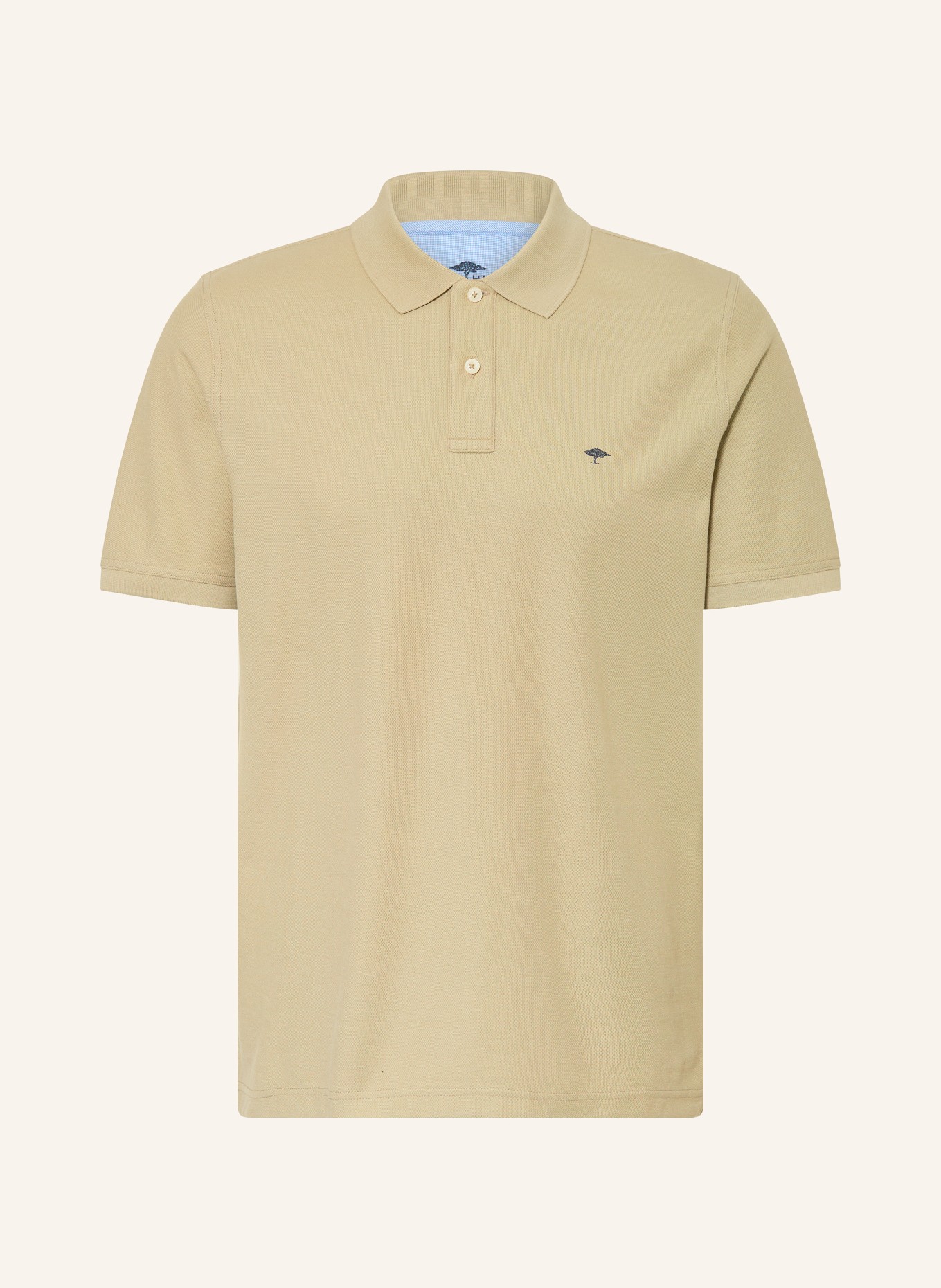 FYNCH-HATTON Piqué-Poloshirt: HELLGRÜN