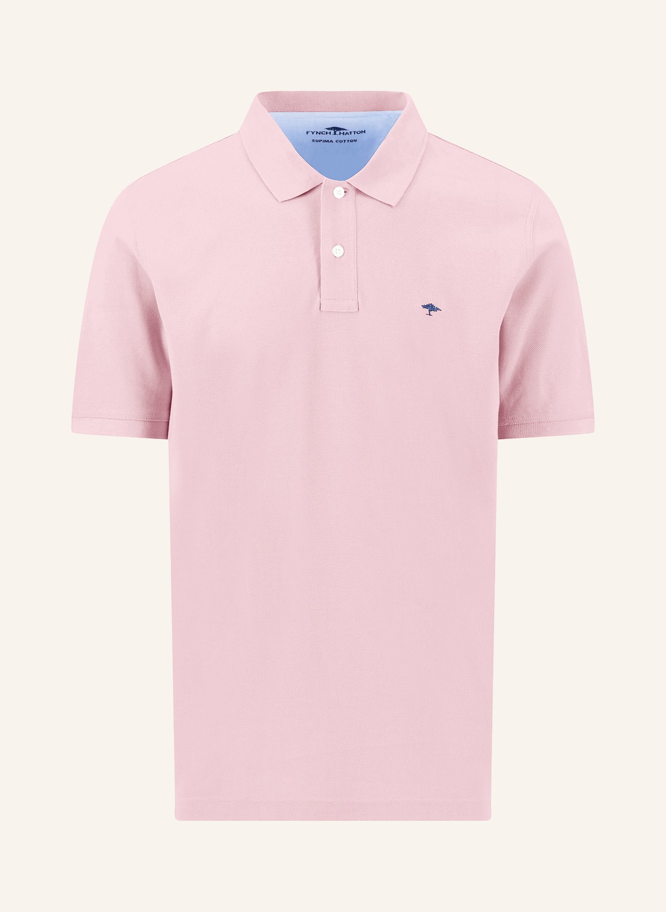 FYNCH-HATTON Piqué-Poloshirt: ROSA