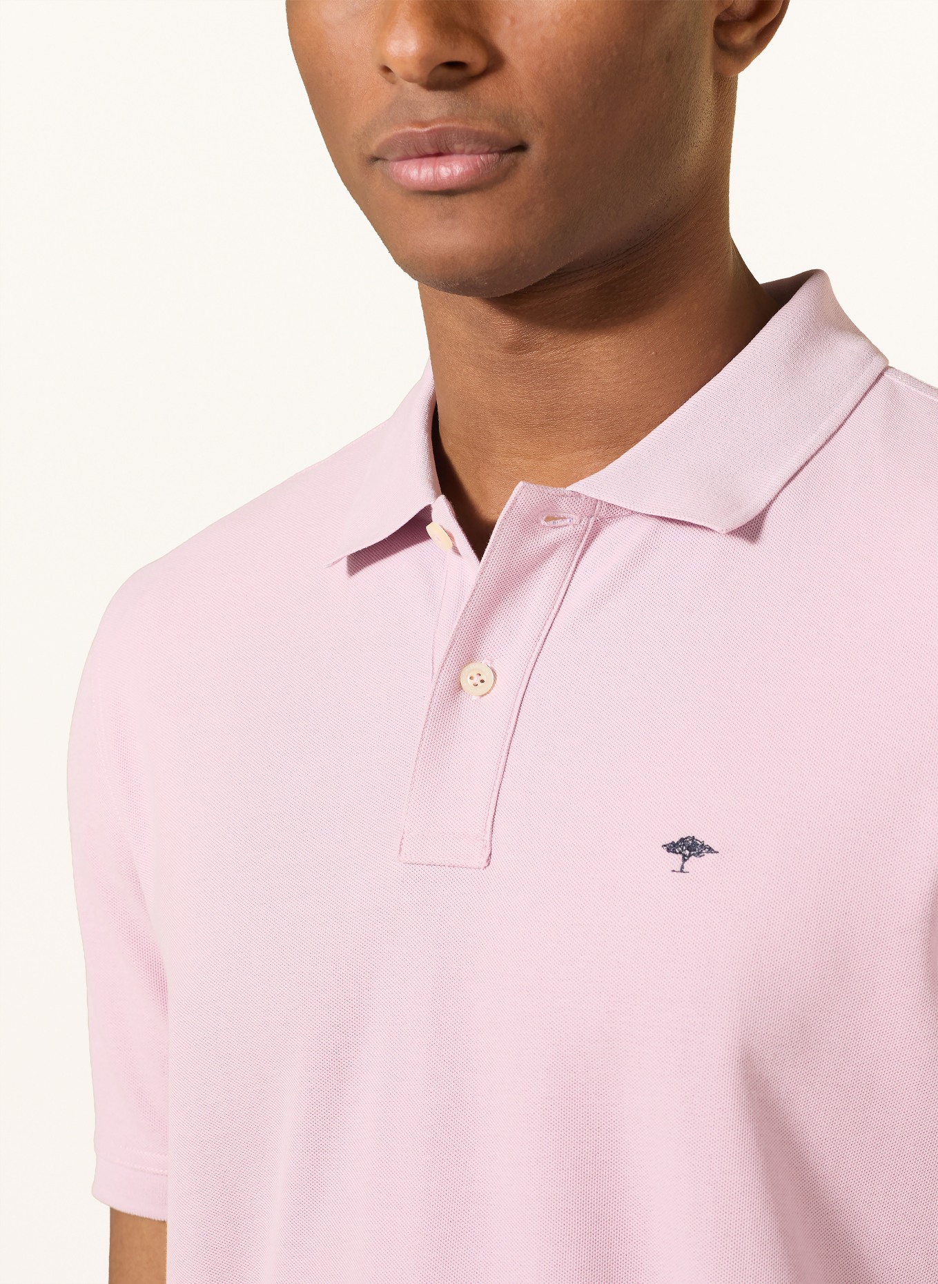 FYNCH-HATTON Piqué-Poloshirt: ROSA