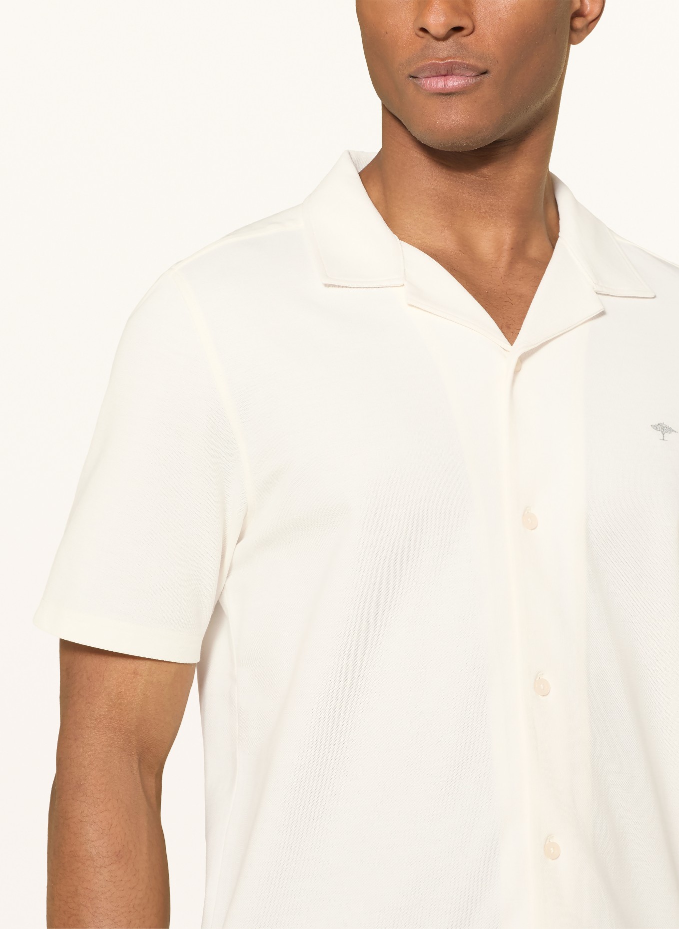 FYNCH-HATTON Resorthemd Comfort Fit: CREME