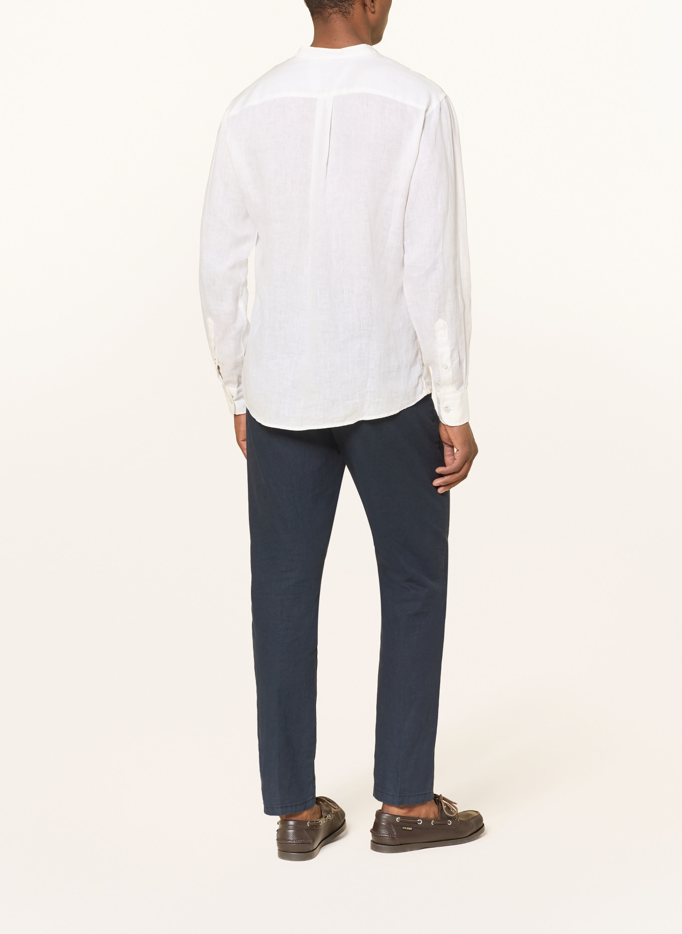 FYNCH-HATTON Lněná košile Regular Fit: REŽNÁ