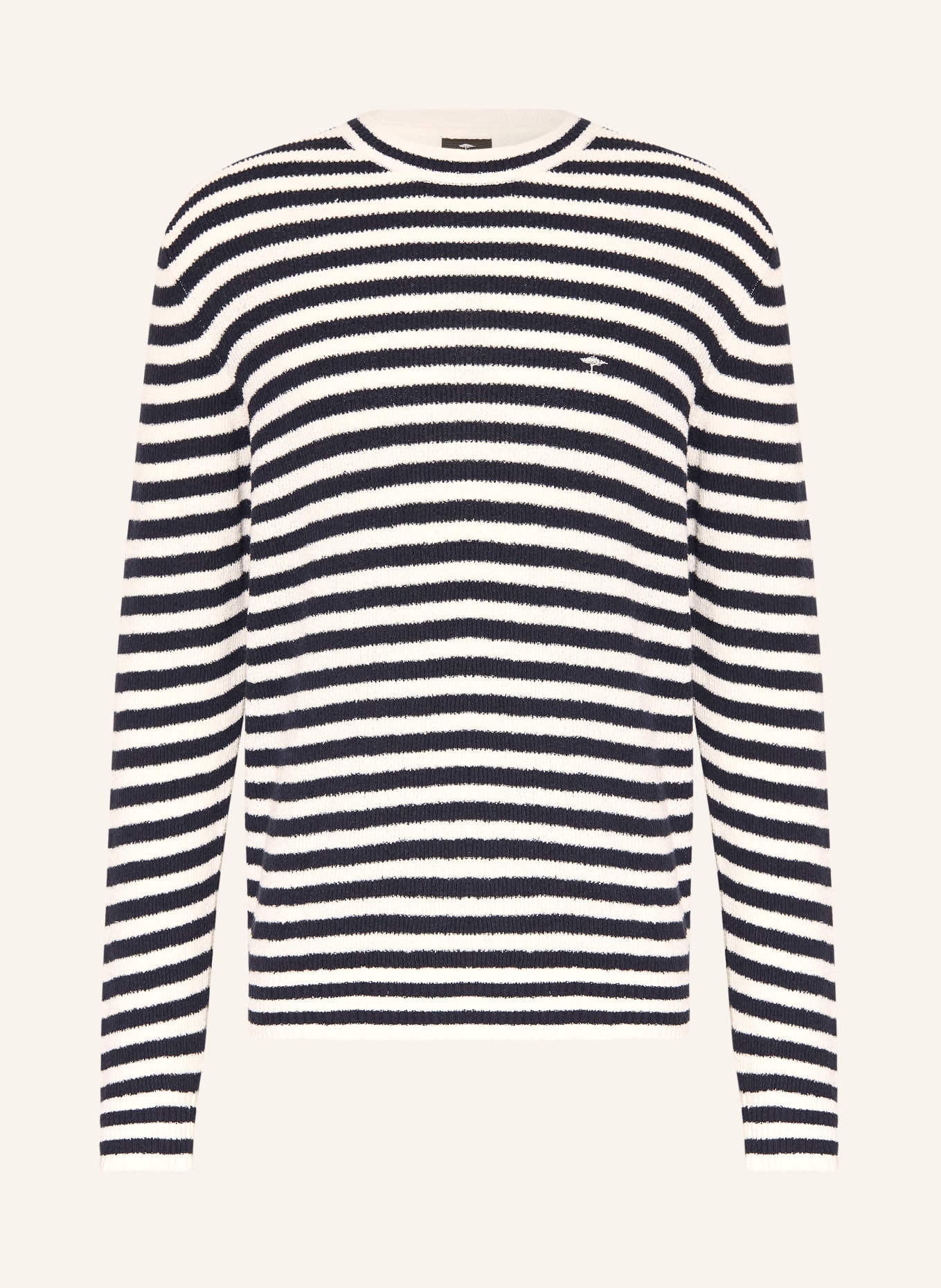 FYNCH-HATTON sweter: GRANATOWY / KREMOWY