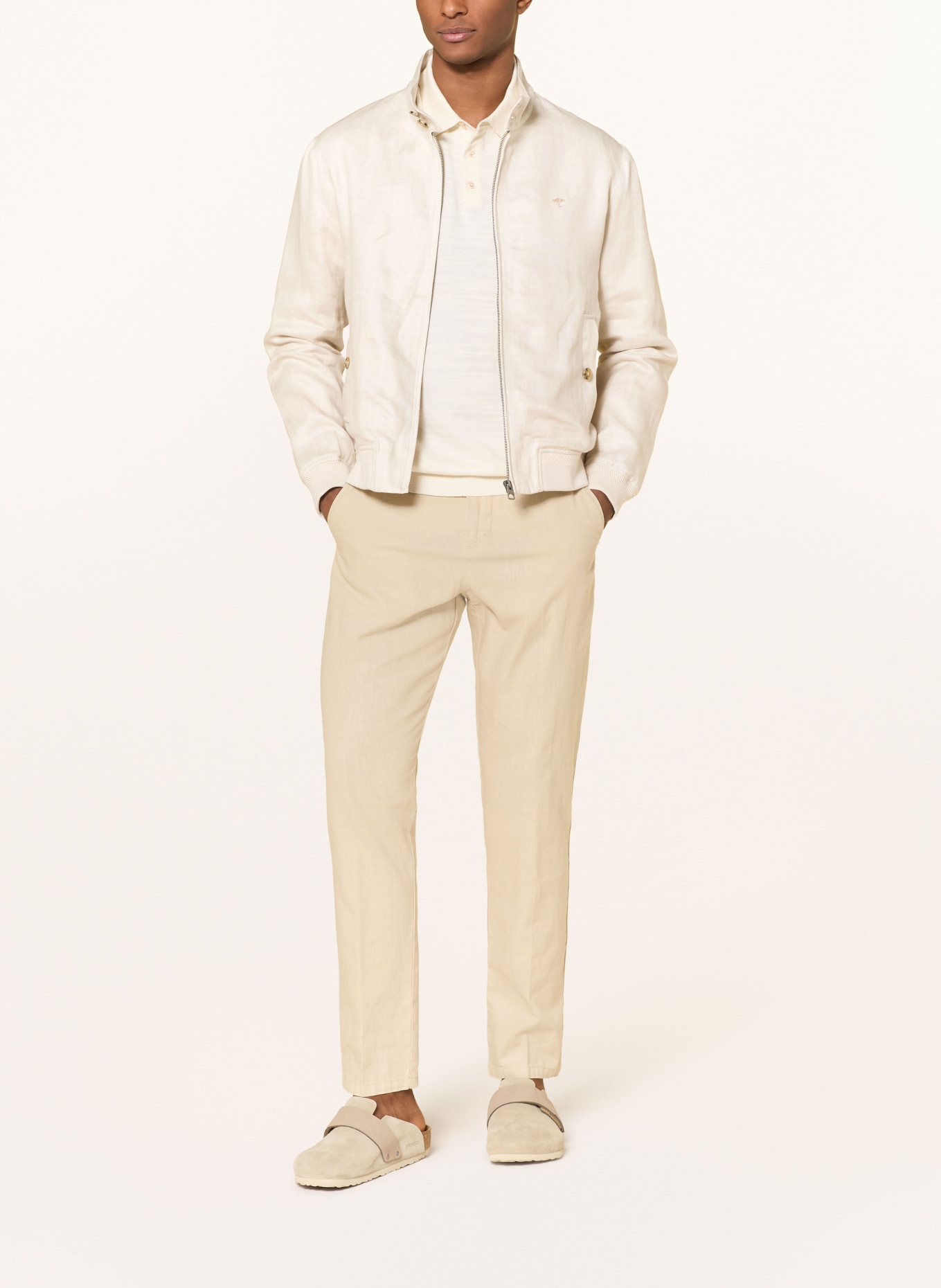 FYNCH-HATTON Leinenblouson: ECRU