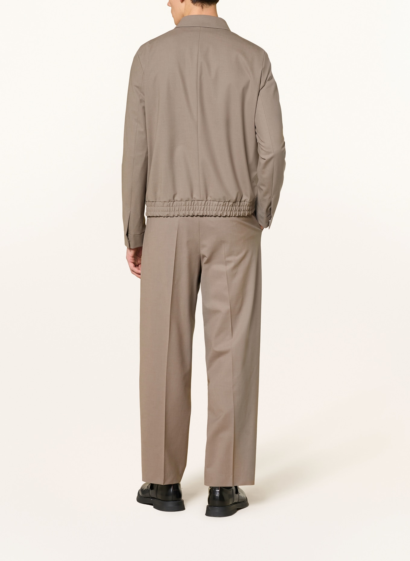 HUGO Blouson ELLYS Slim Fit: TAUPE