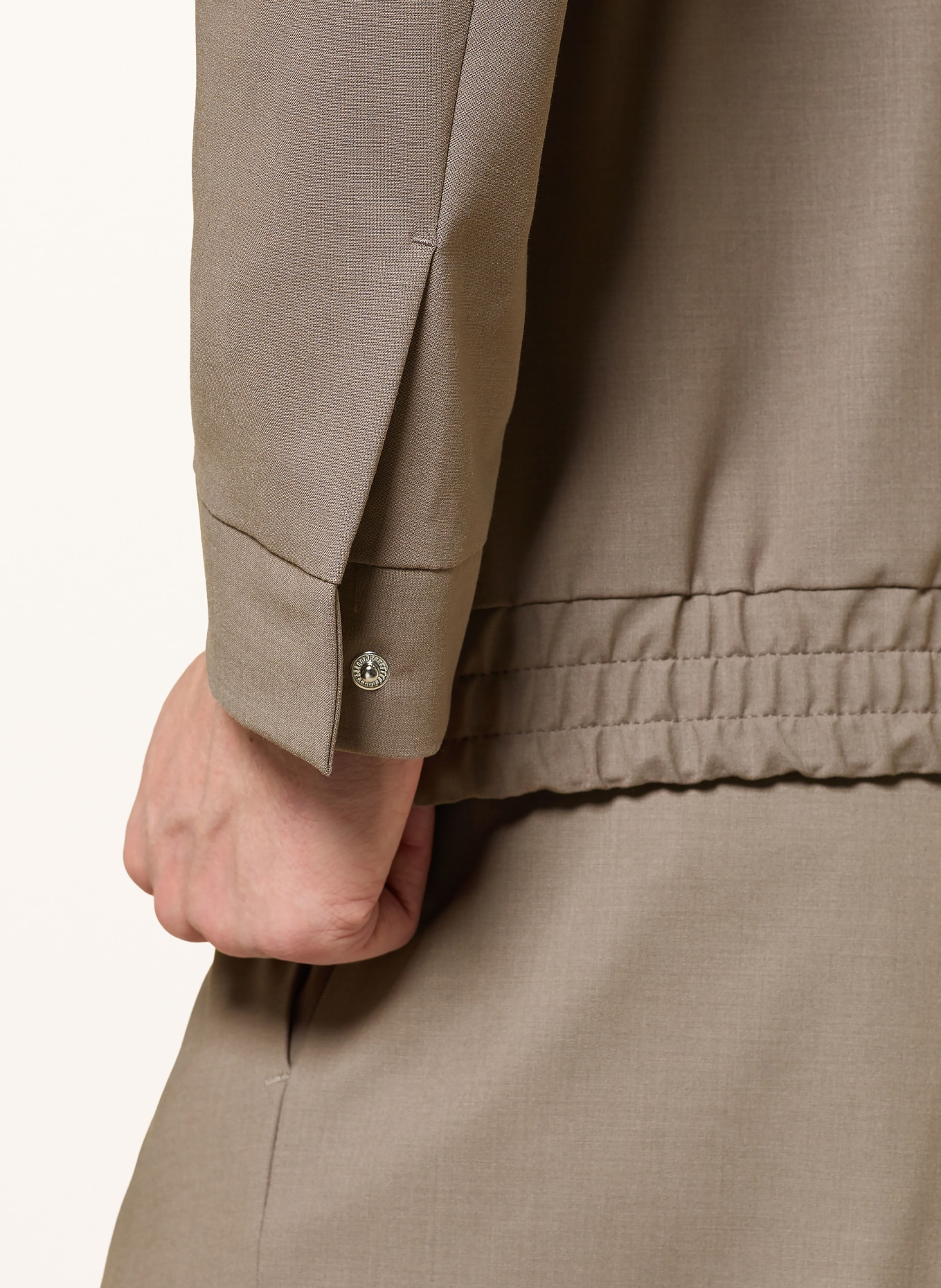 HUGO Blouson ELLYS Slim Fit: TAUPE