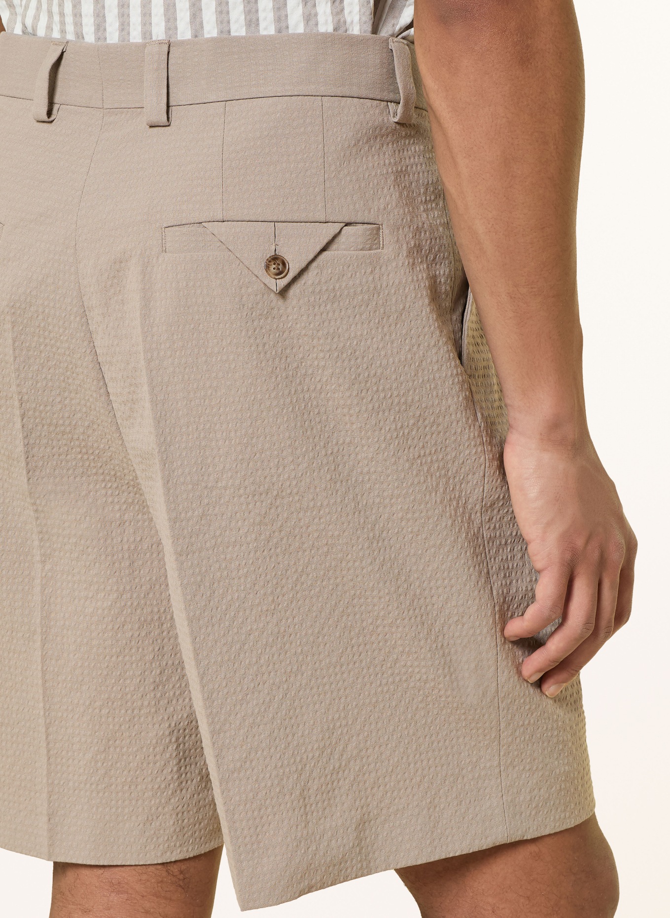 HUGO Chinoshorts FERY Relaxed Fit: TAUPE