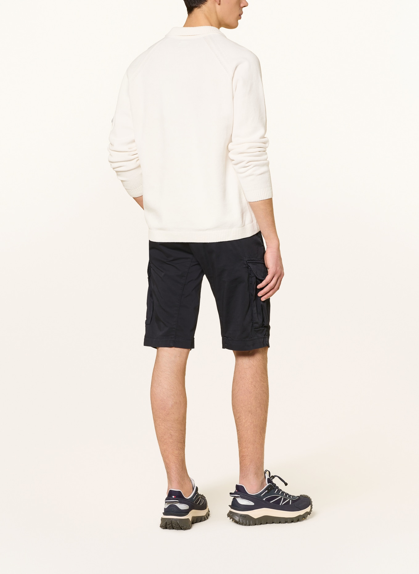 C.P. COMPANY Kargo šortky: ČERNÁ