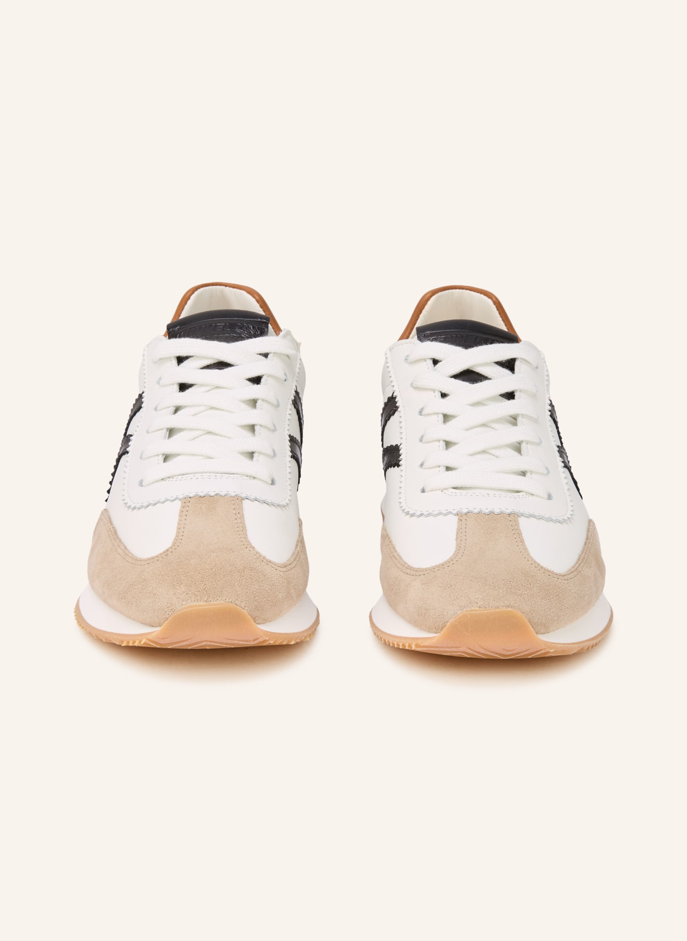 KENNEL & SCHMENGER Tenisky MUI: BÍLÁ / BÉŽOVÁ / ČERNÁ