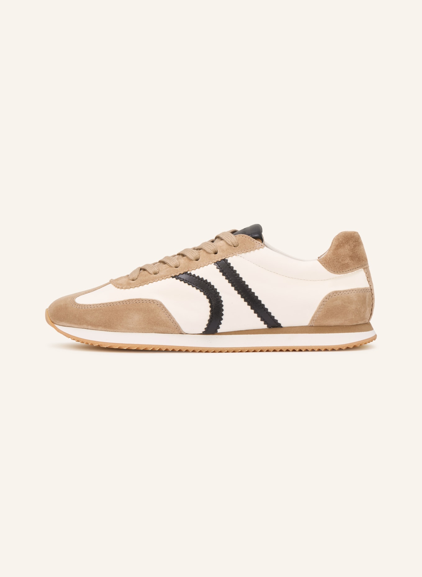 KENNEL & SCHMENGER Sneaker MUI: CREAM / CAMEL / BLACK