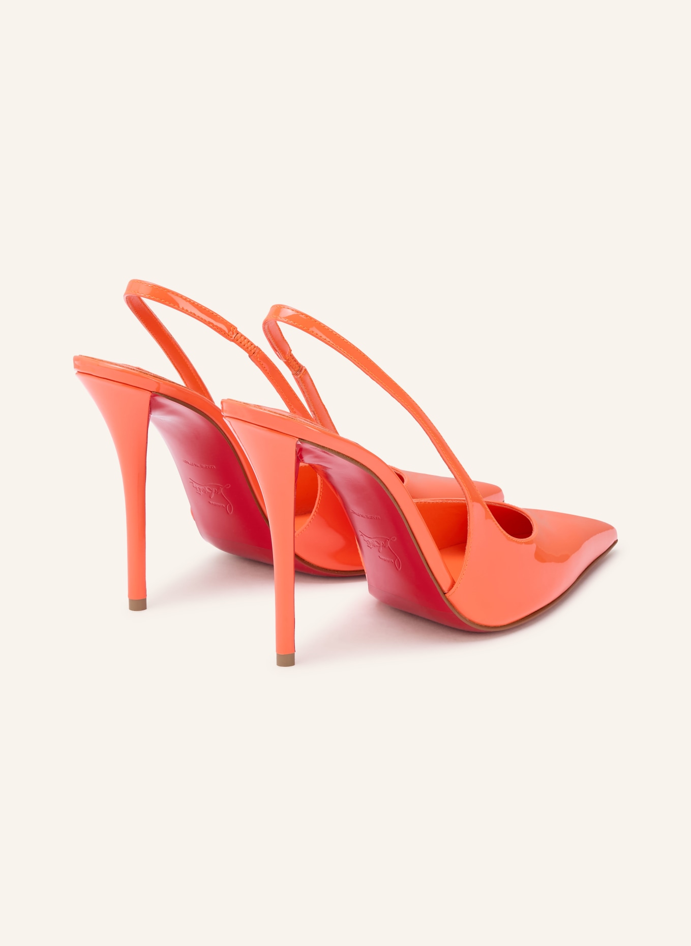 Christian Louboutin Slingpumps MISS Z 100: ORANGE