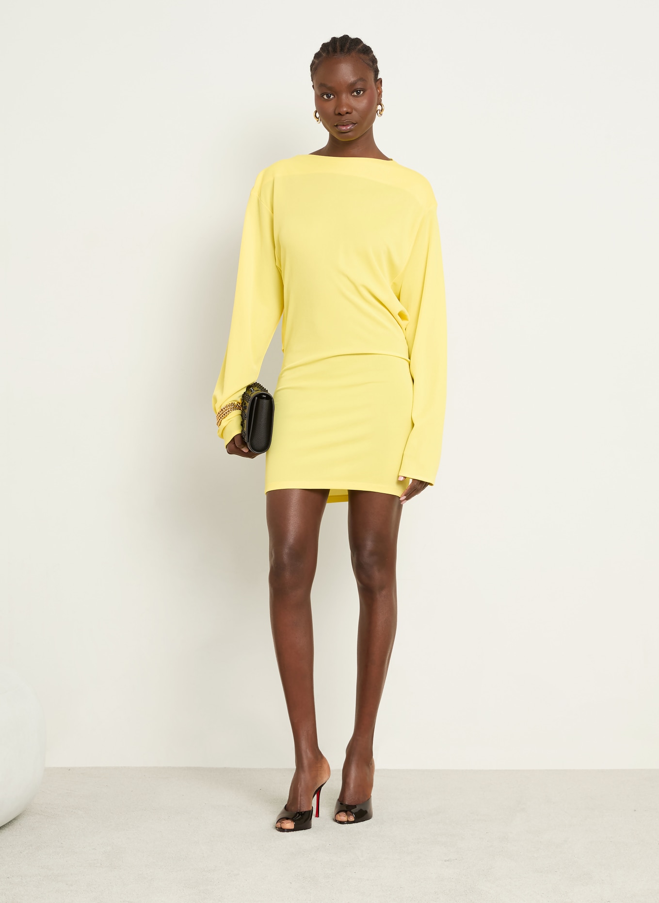 Christian Louboutin Mules ME DOLLY 100: NOIR