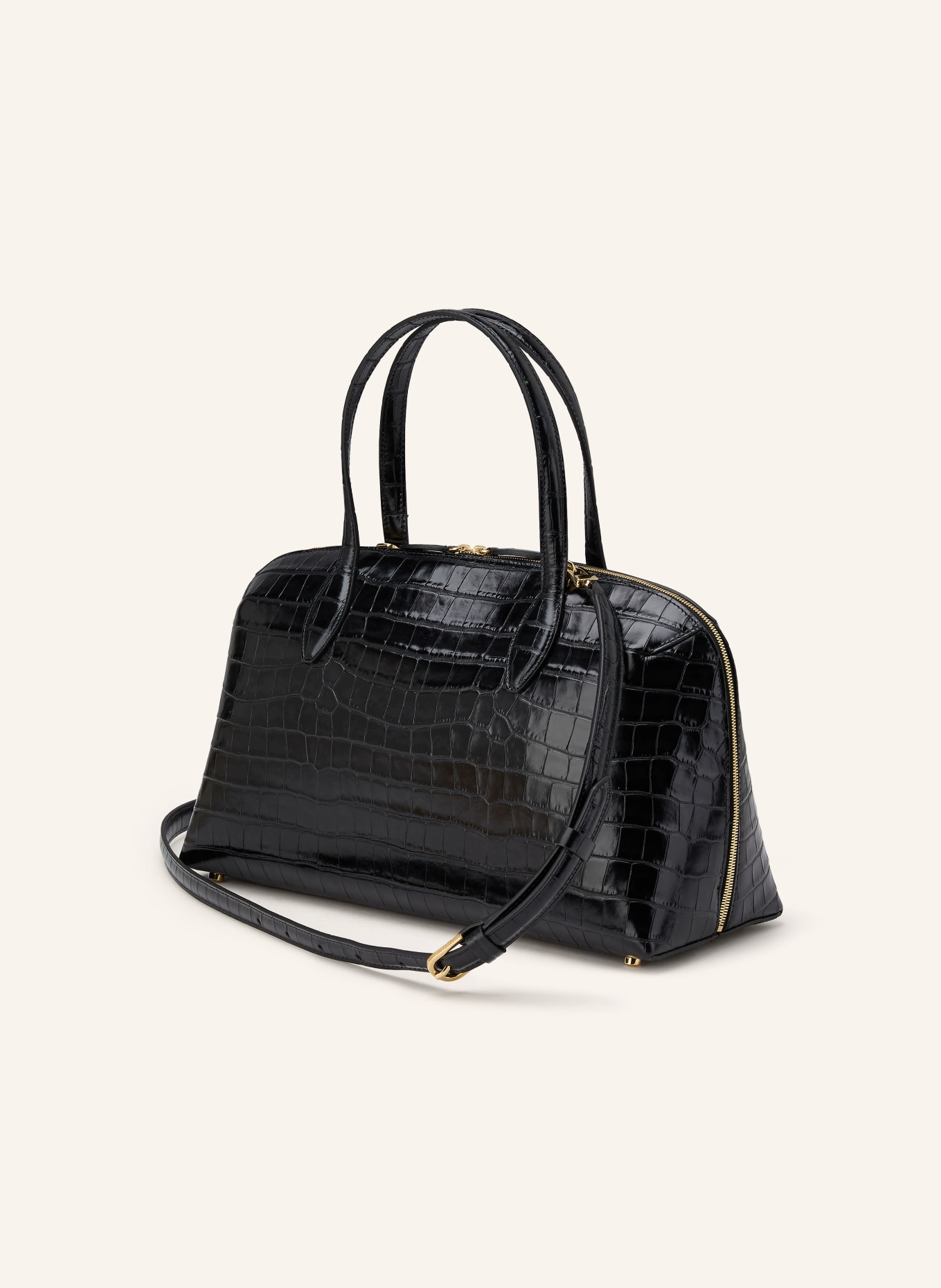 TOTEME Handtasche: SCHWARZ / GOLD