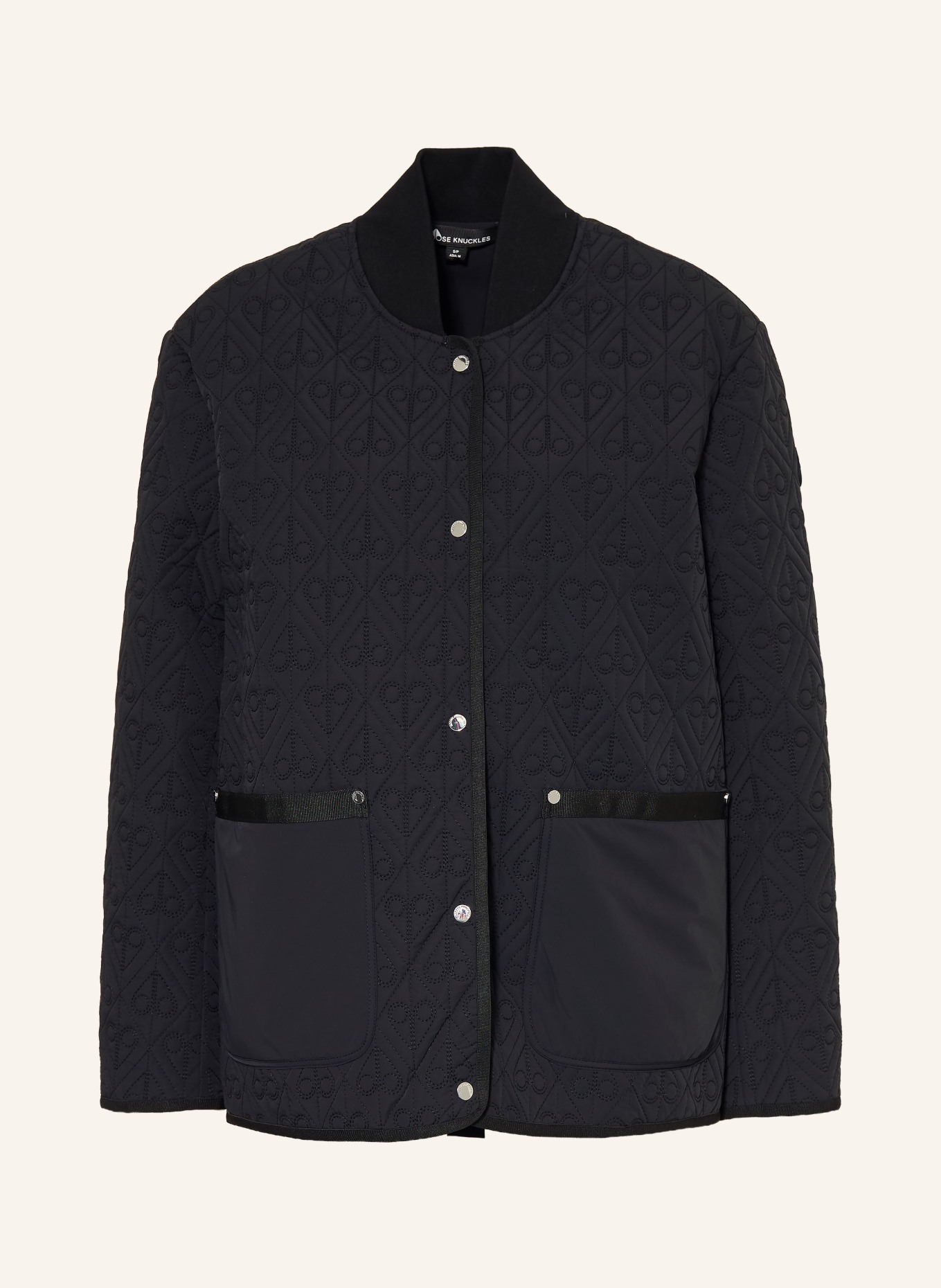 MOOSE KNUCKLES Steppjacke: SCHWARZ