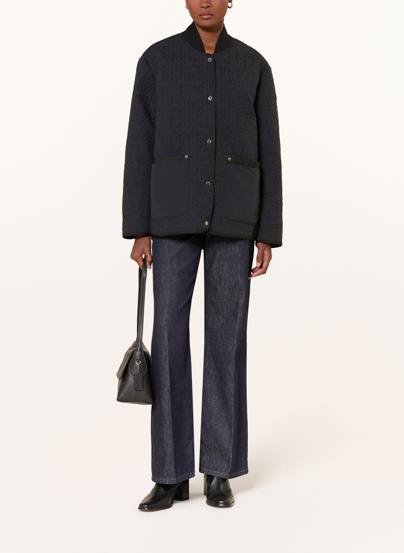 MOOSE KNUCKLES Steppjacke: SCHWARZ