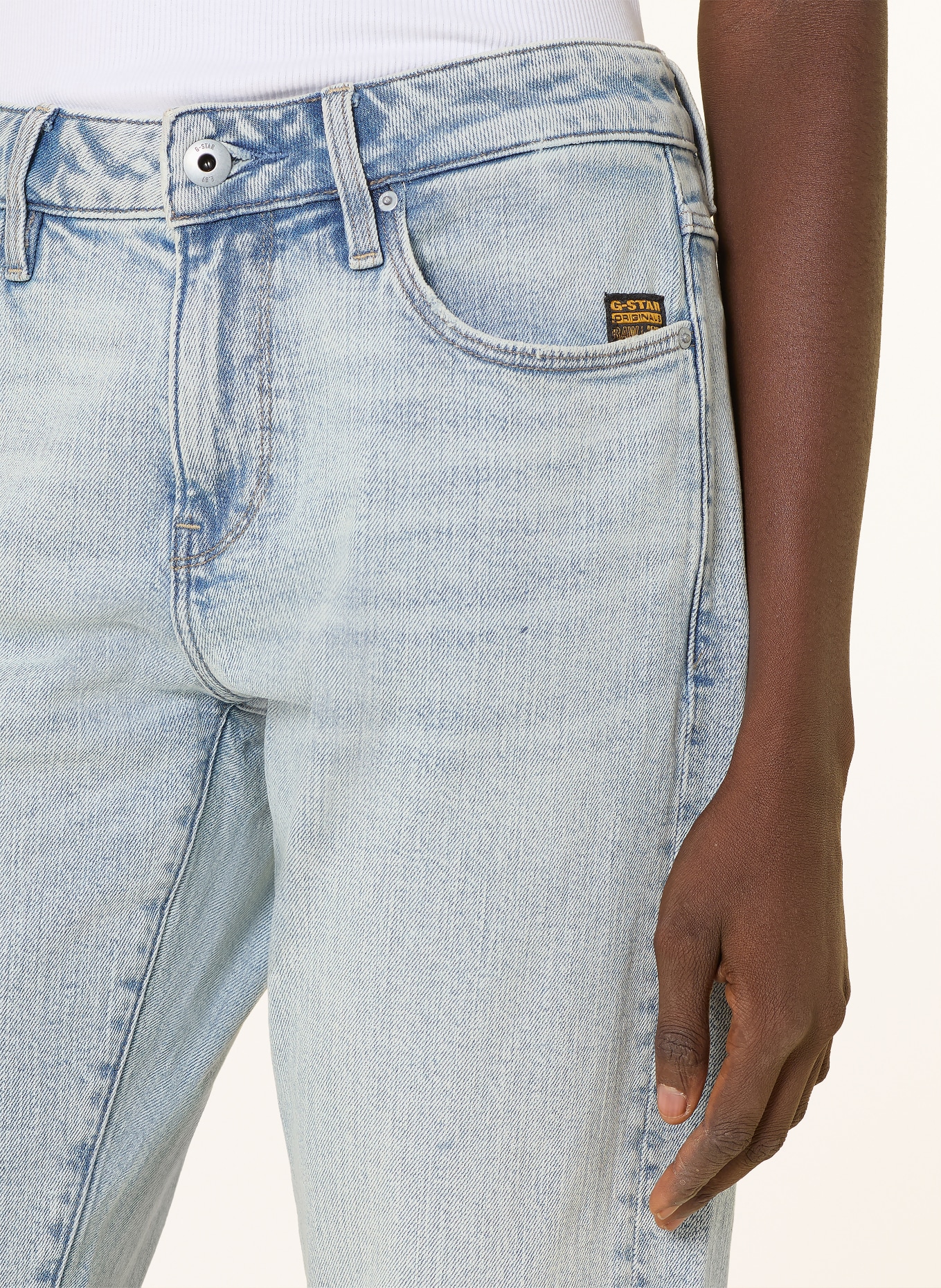 G-Star Džíny boyfriend KATE: H918 sun faded blue galena