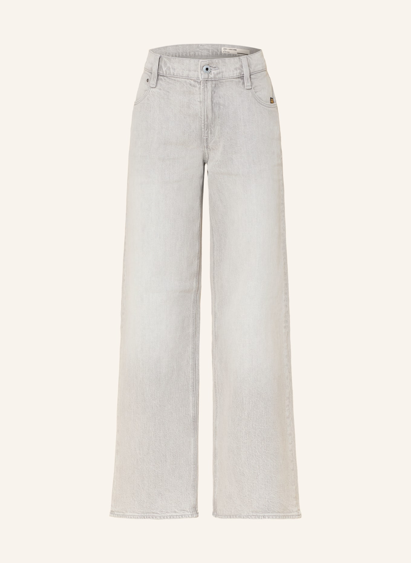 G-Star Džíny s širokými nohavicemi JUDEE: H962 beached faded dolomite grey