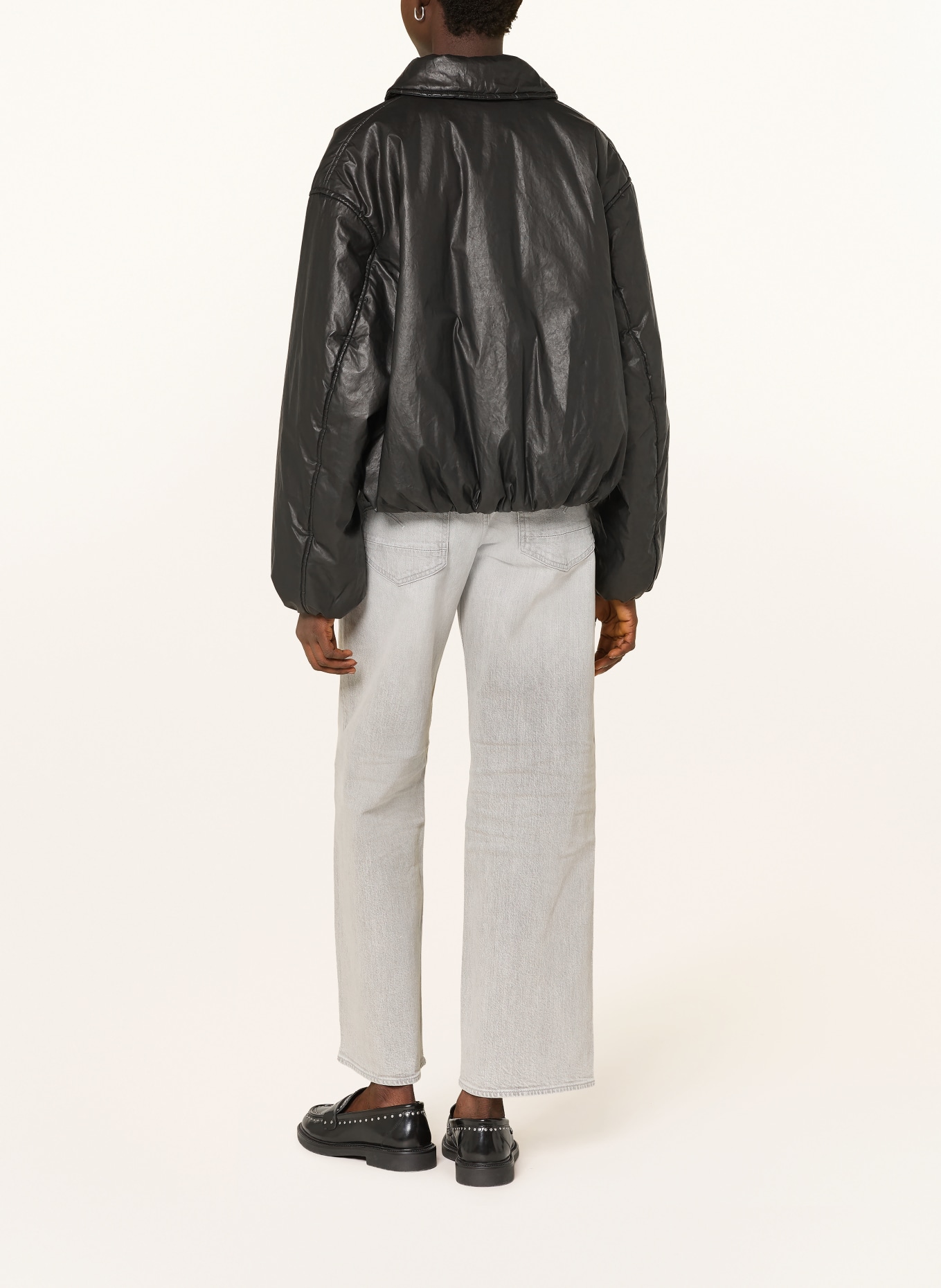 G-Star Džíny s širokými nohavicemi JUDEE: H962 beached faded dolomite grey