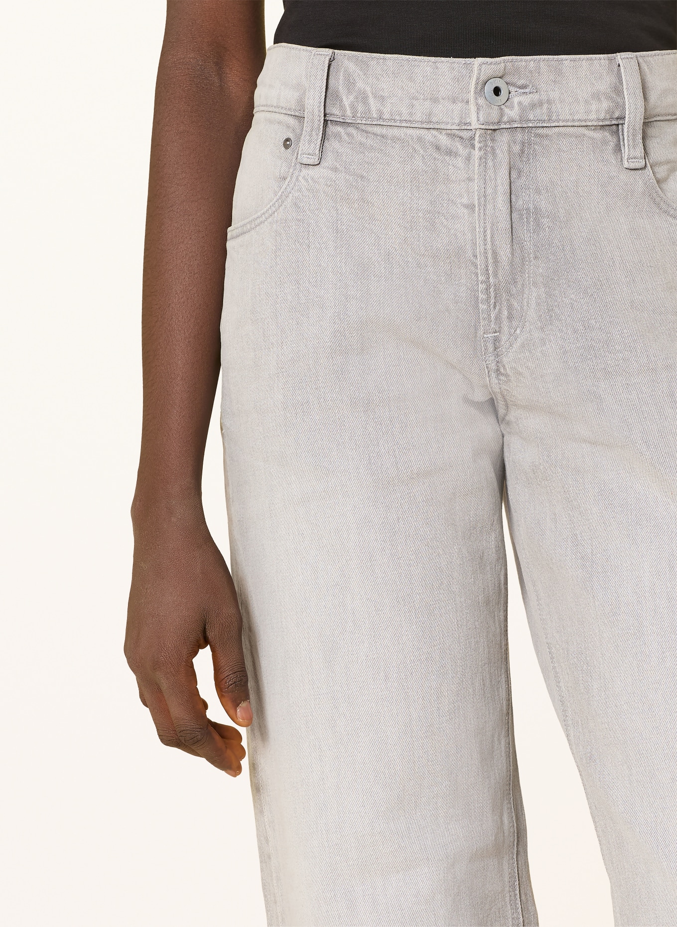 G-Star Džíny s širokými nohavicemi JUDEE: H962 beached faded dolomite grey