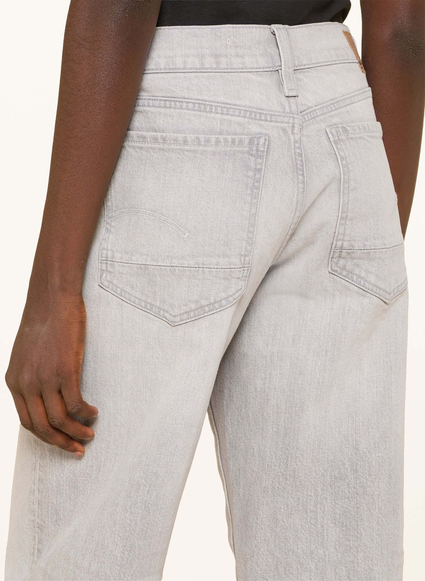 G-Star Džíny s širokými nohavicemi JUDEE: H962 beached faded dolomite grey