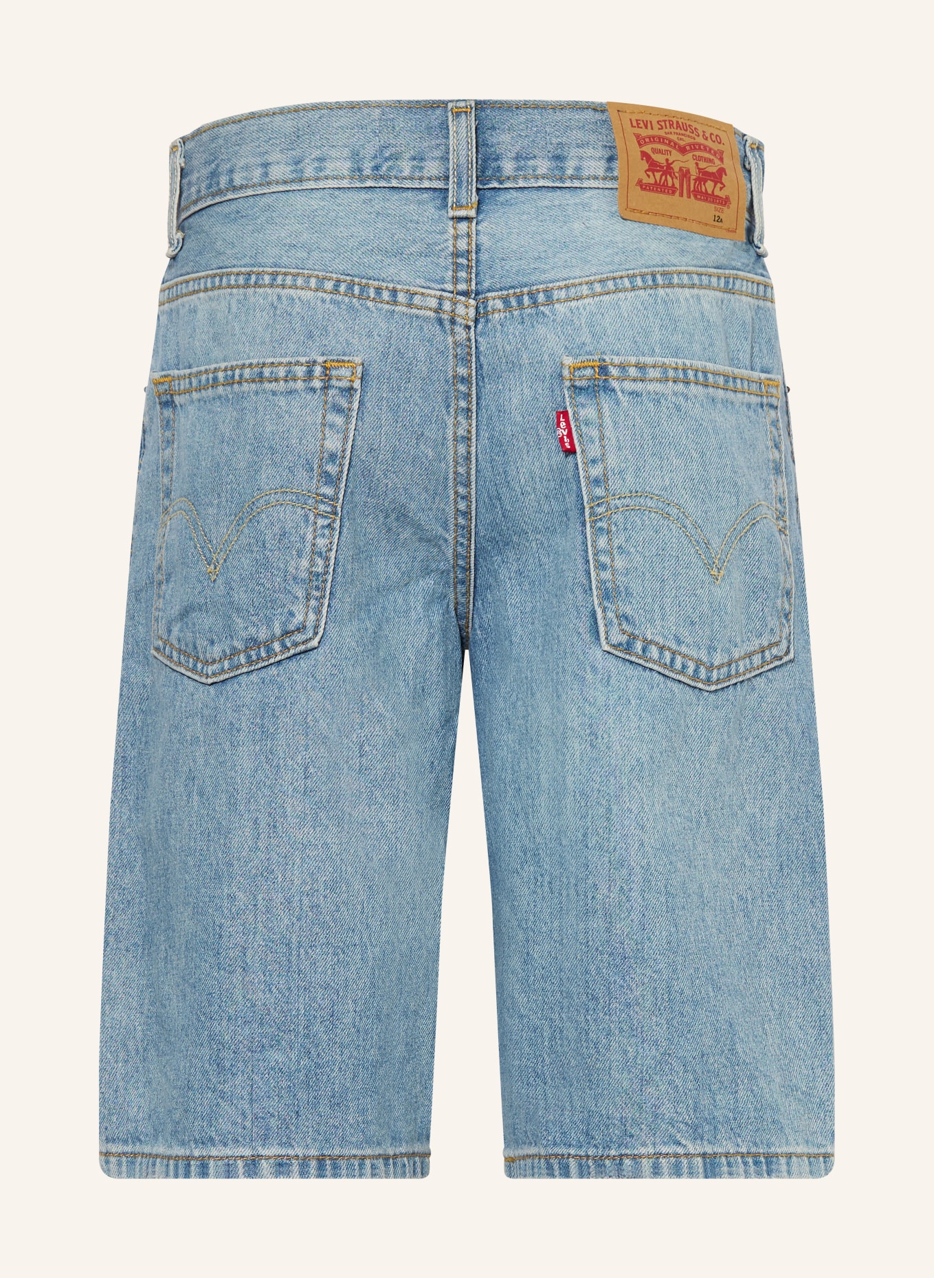 Levi's® Jeansshorts: BLAU