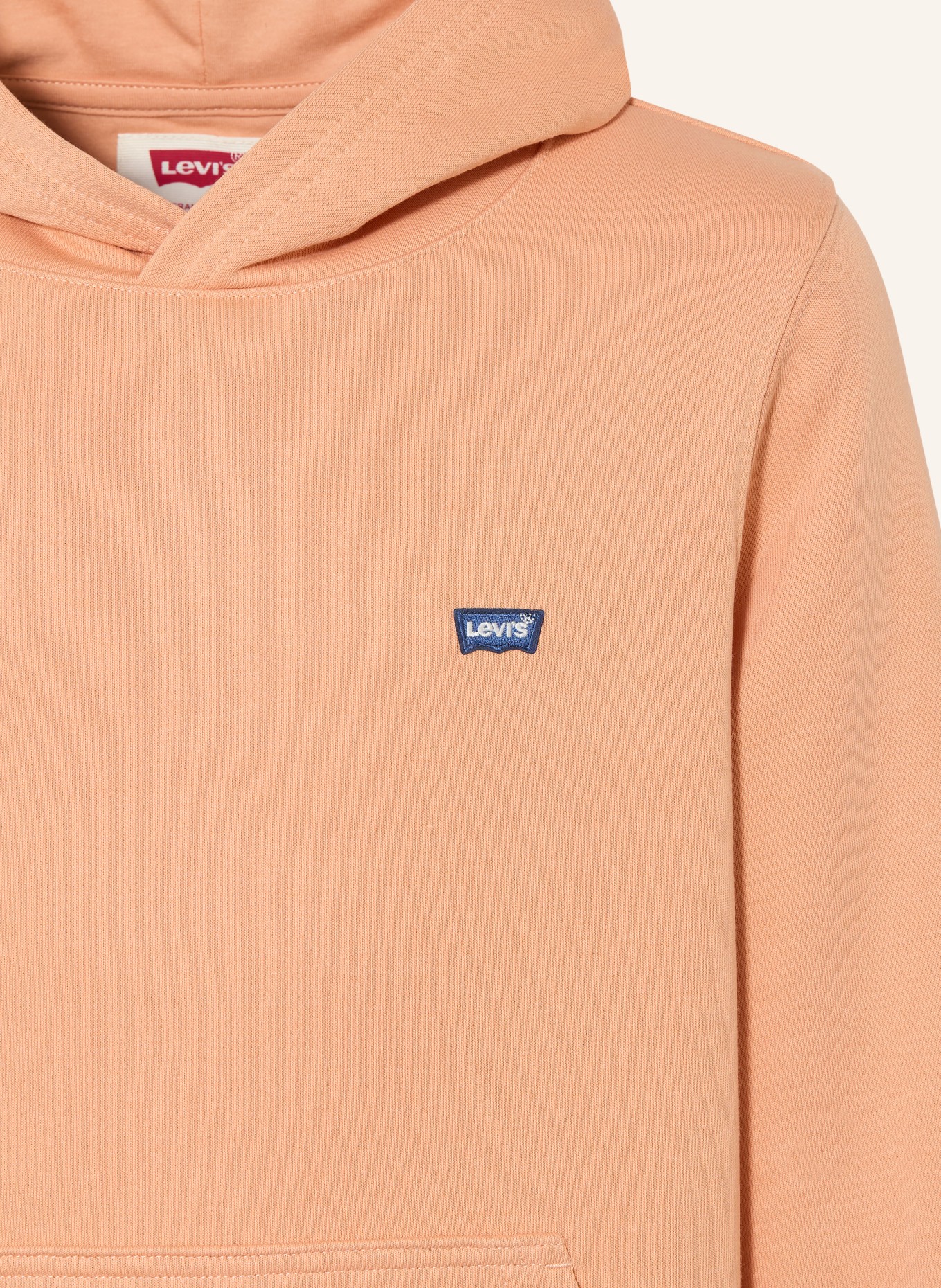 Levi's® Hoodie: HELLORANGE