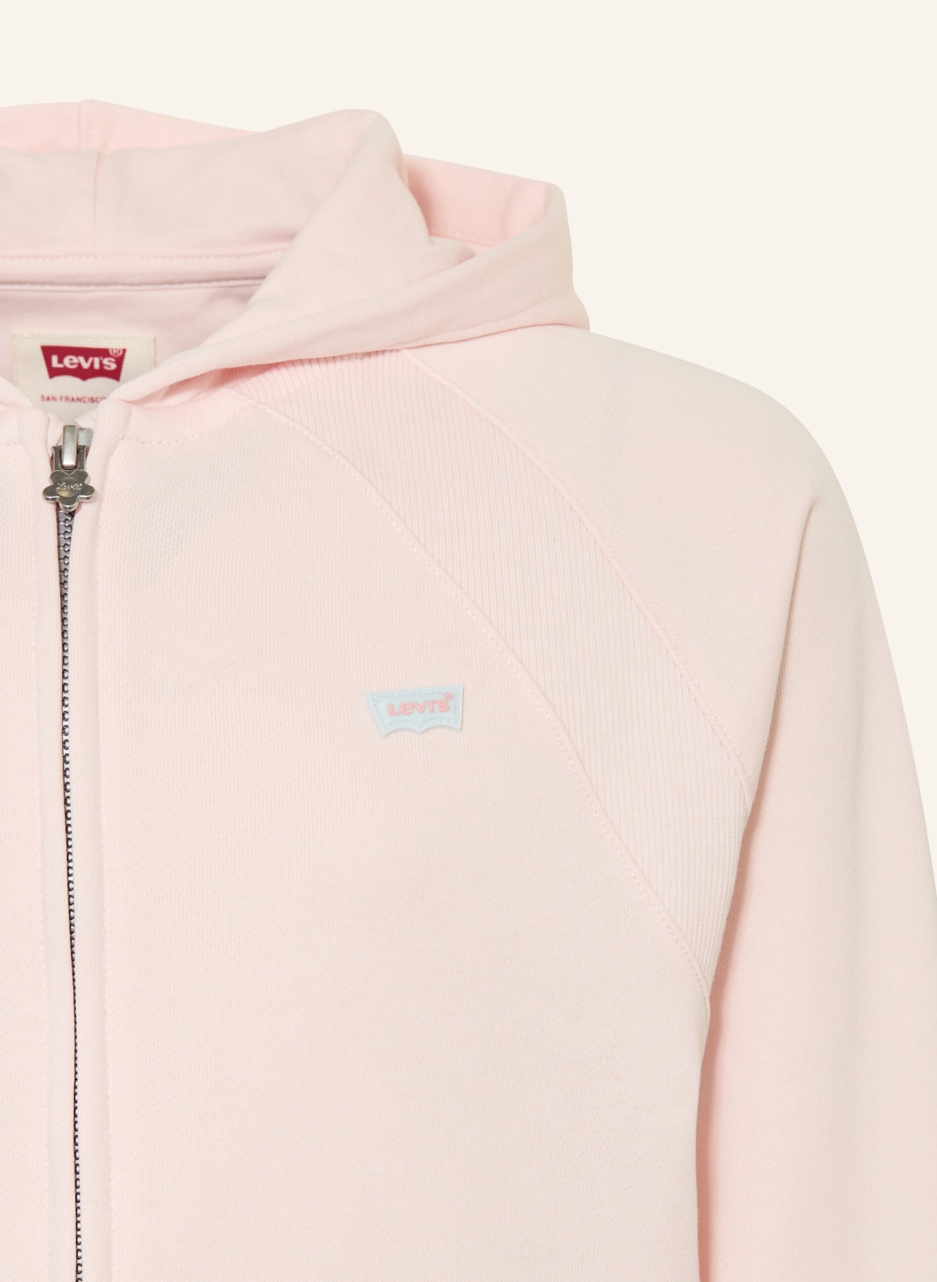 Levi's® Sweatjacke: HELLROSA