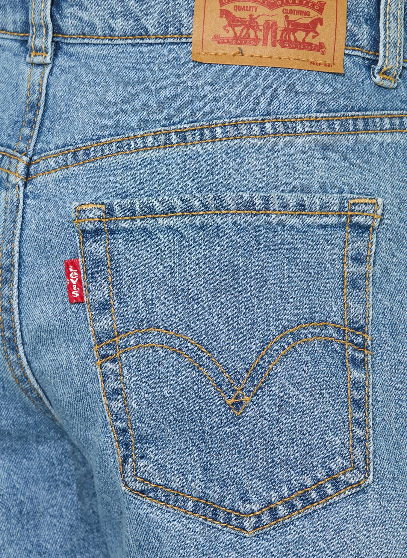 Levi's® Jeansshorts: BLAU