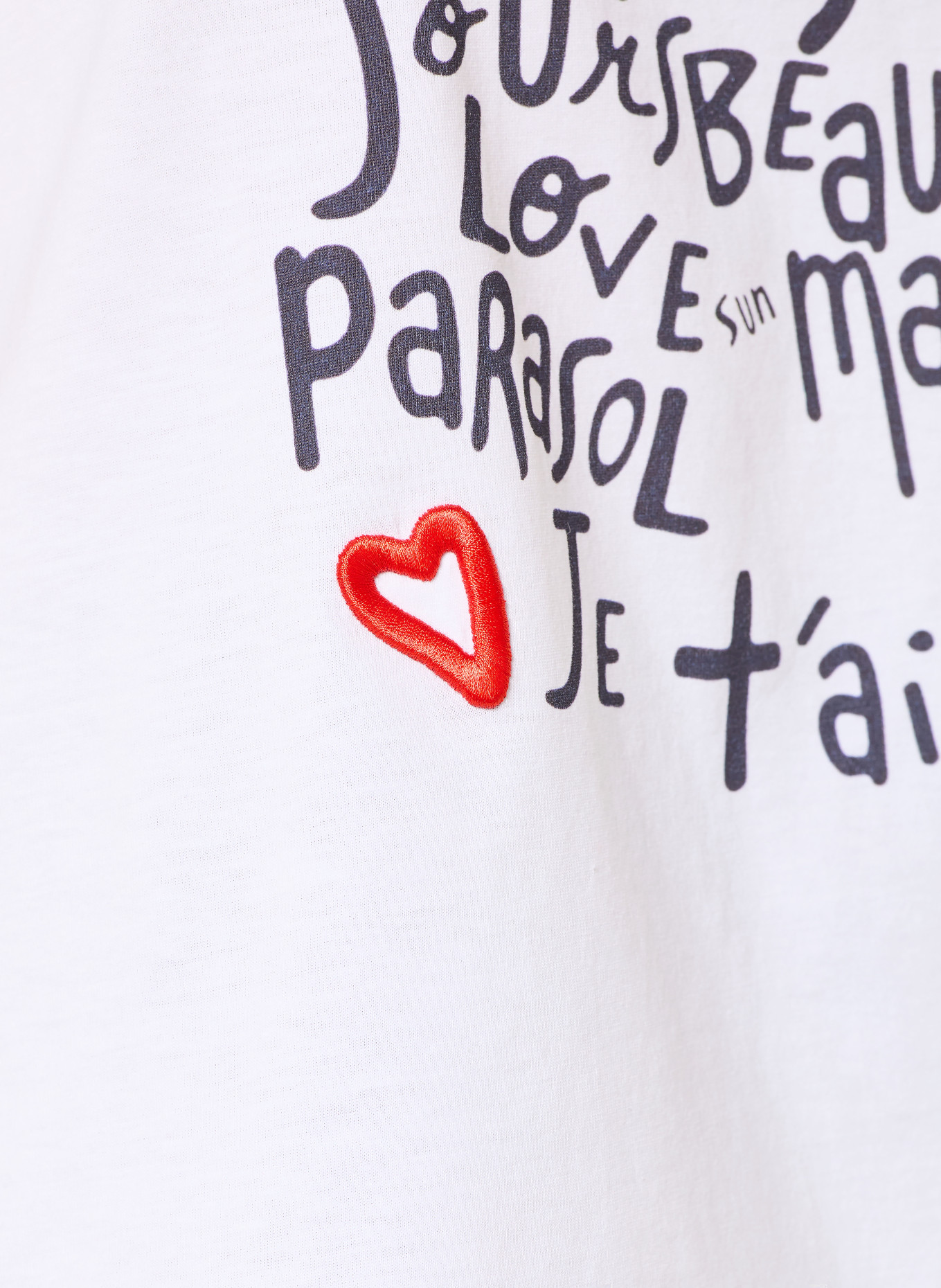 lilienfels T-shirt: WHITE / RED / BLACK