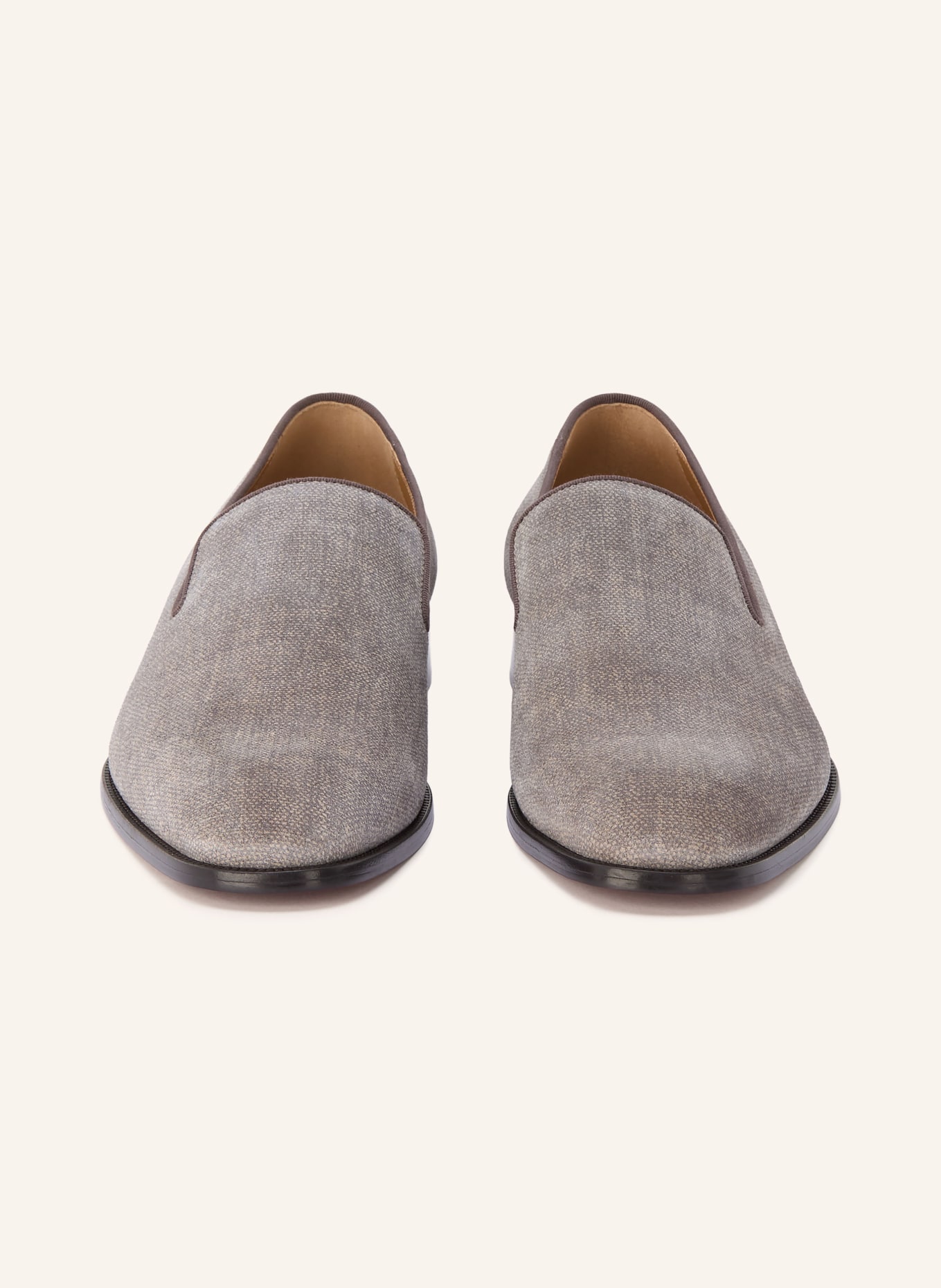 Christian Louboutin Loafer DANNY FLEX: DUNKELGRAU / HELLGRAU