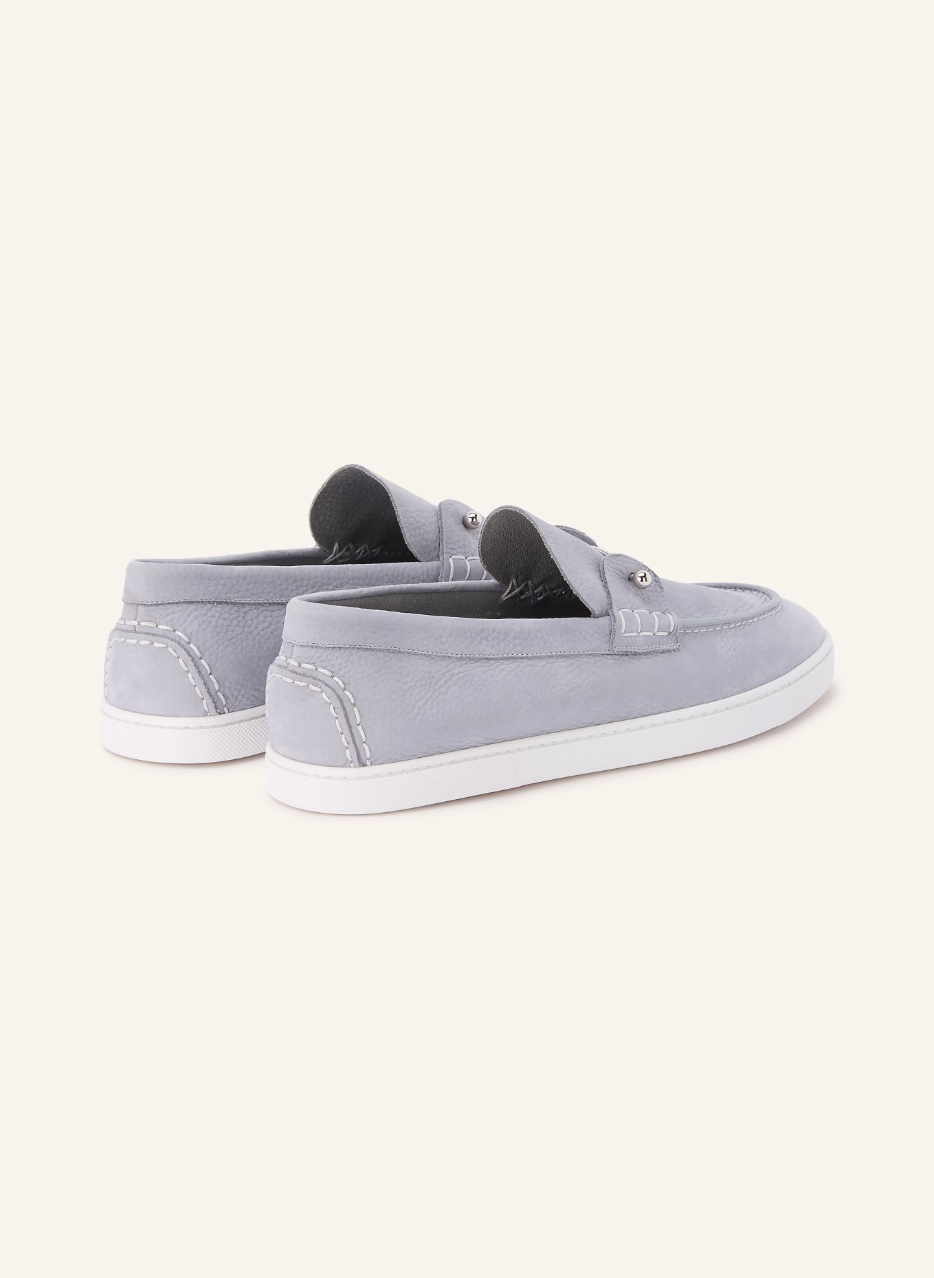 Christian Louboutin Loafer CHAMBELIBOAT: BLAUGRAU