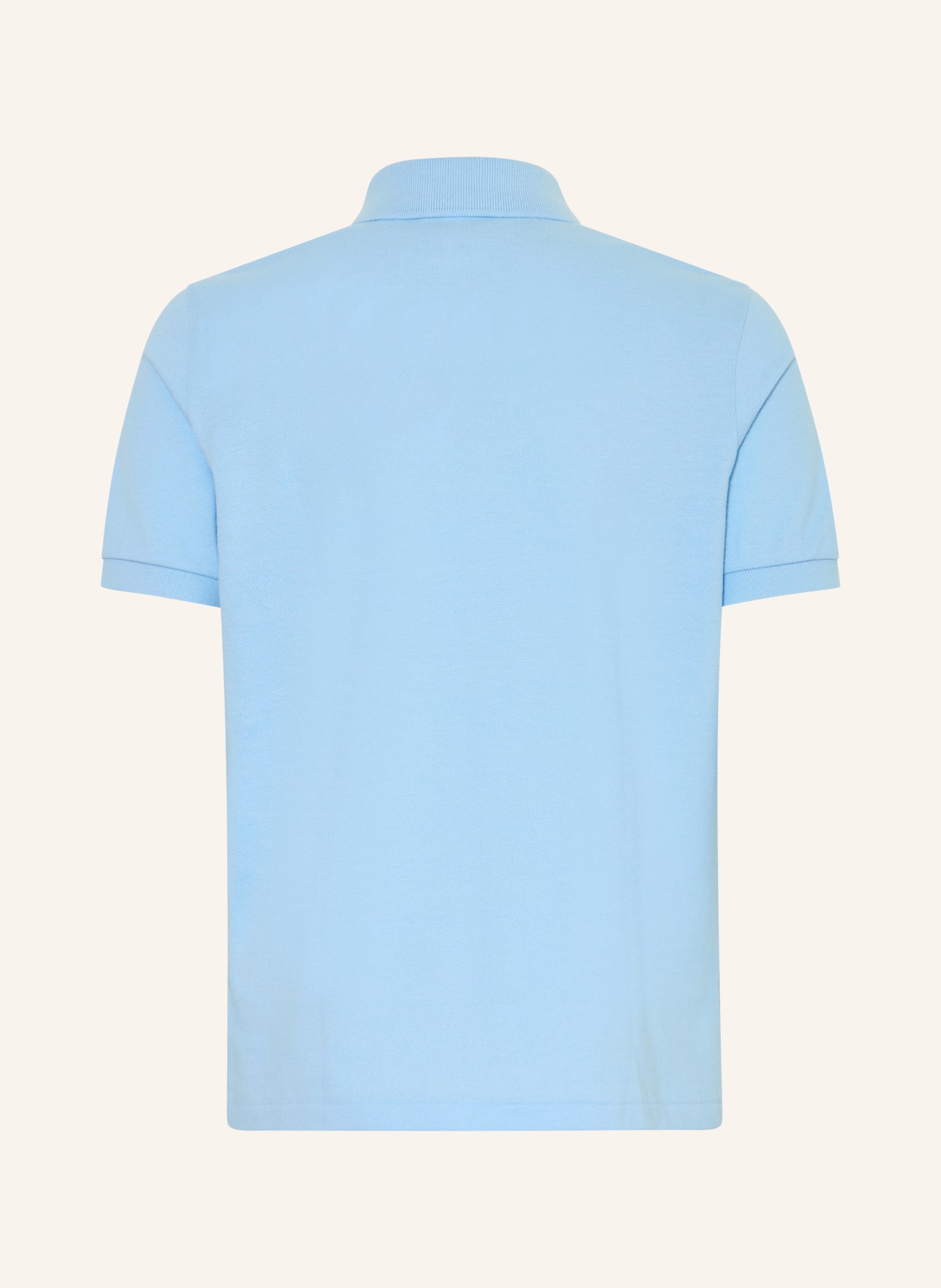 LACOSTE Piqué-Poloshirt: HELLBLAU