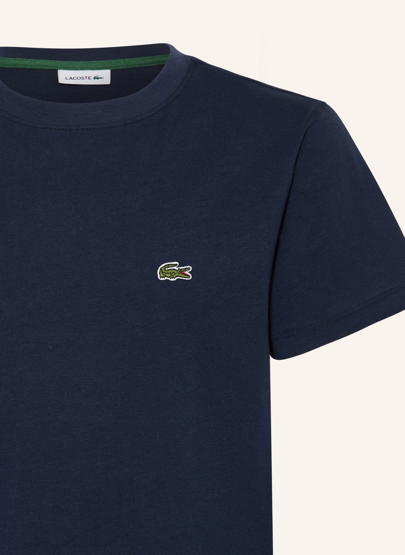 LACOSTE T-Shirt CORE: DUNKELBLAU